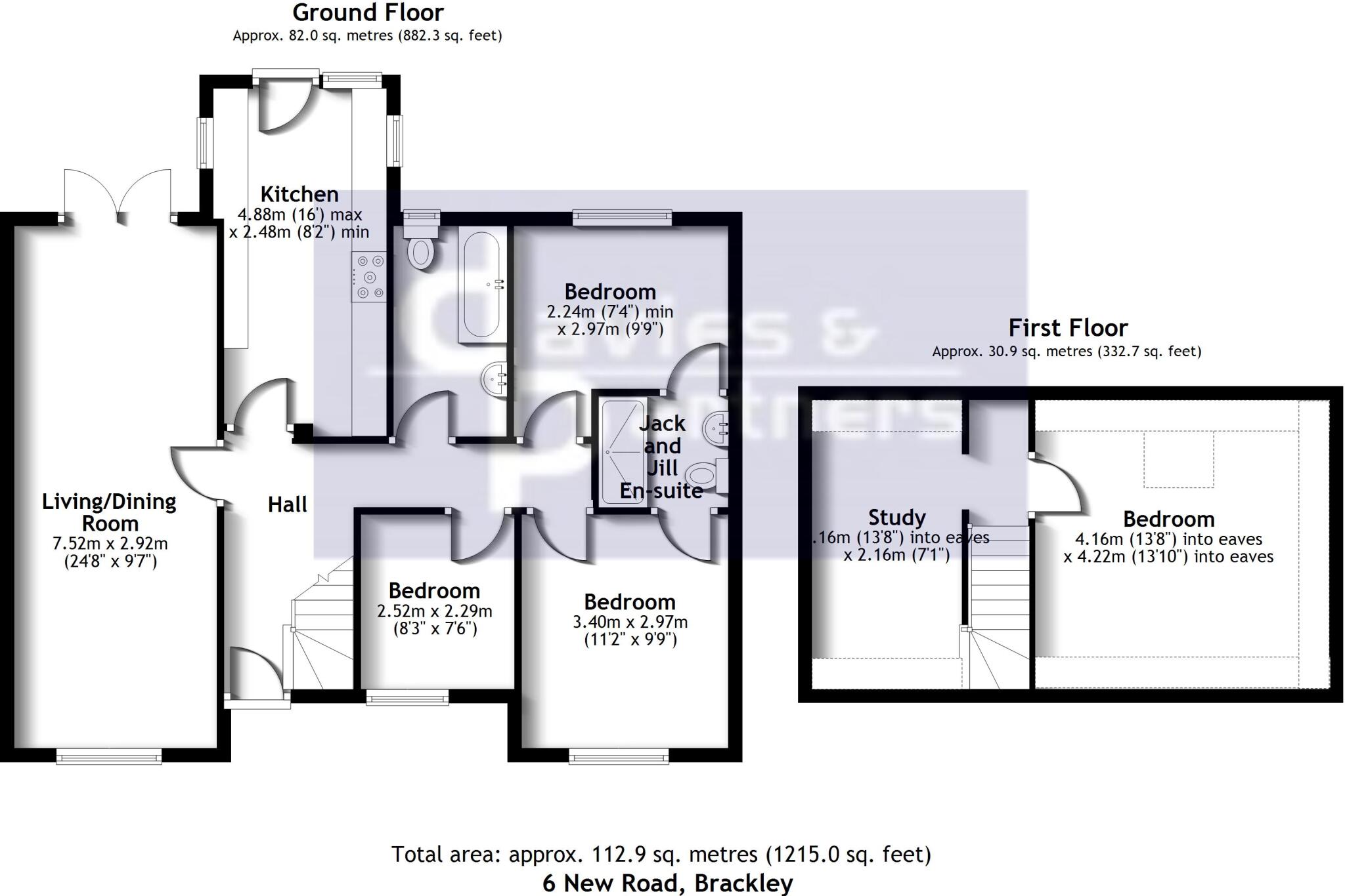 New Road, Brackley floorplan