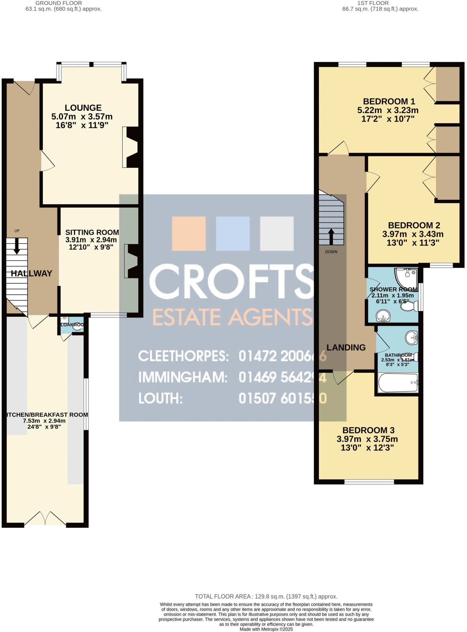 High Holme Road, Louth floorplan