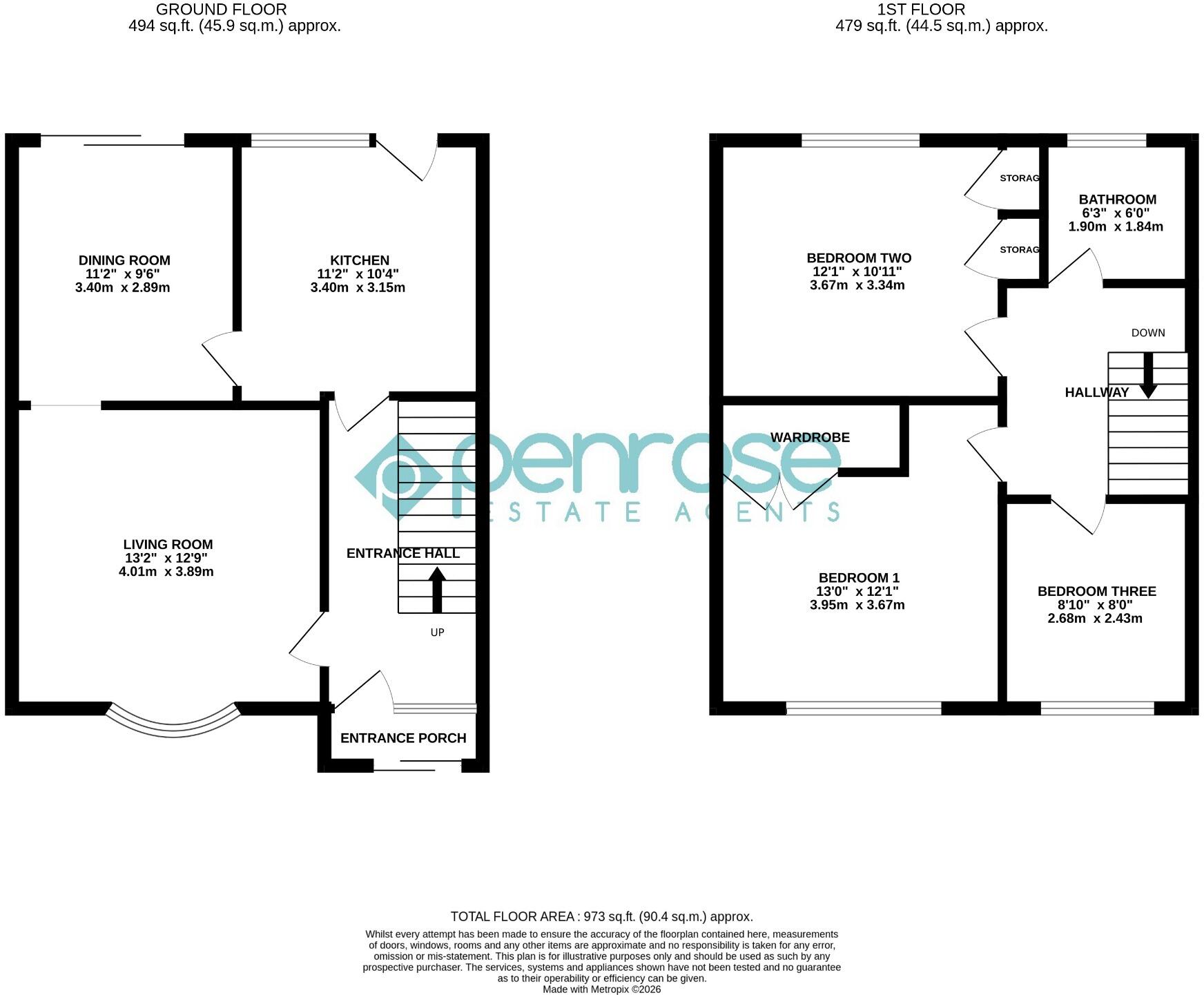 Bolingbroke Road, Luton, Bedfordshire, LU1 5JD floorplan