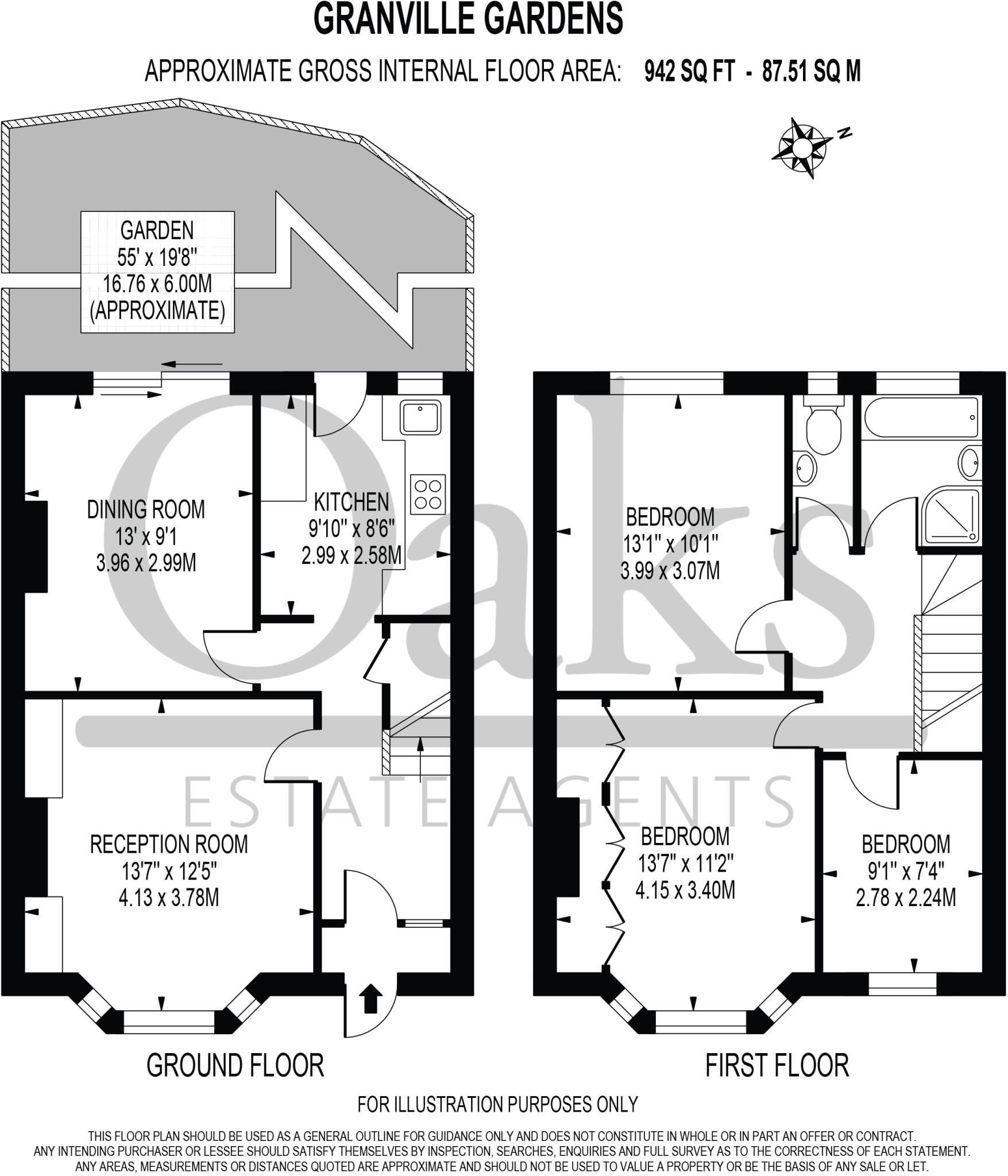 Granville Gardens, Norbury floorplan