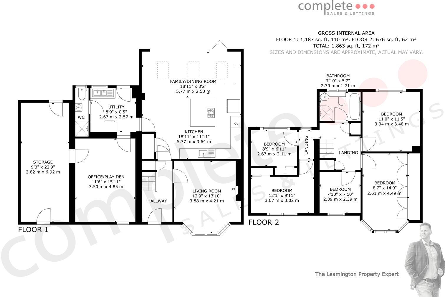Williams Road, Radford Semele, Leamington Spa floorplan