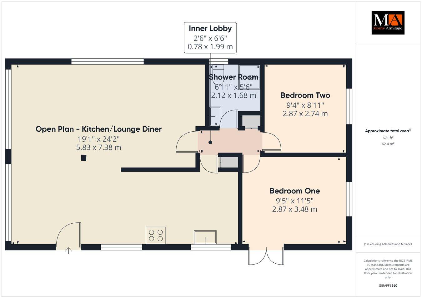 Orchard Park, Shouldham, King's Lynn, PE33 floorplan
