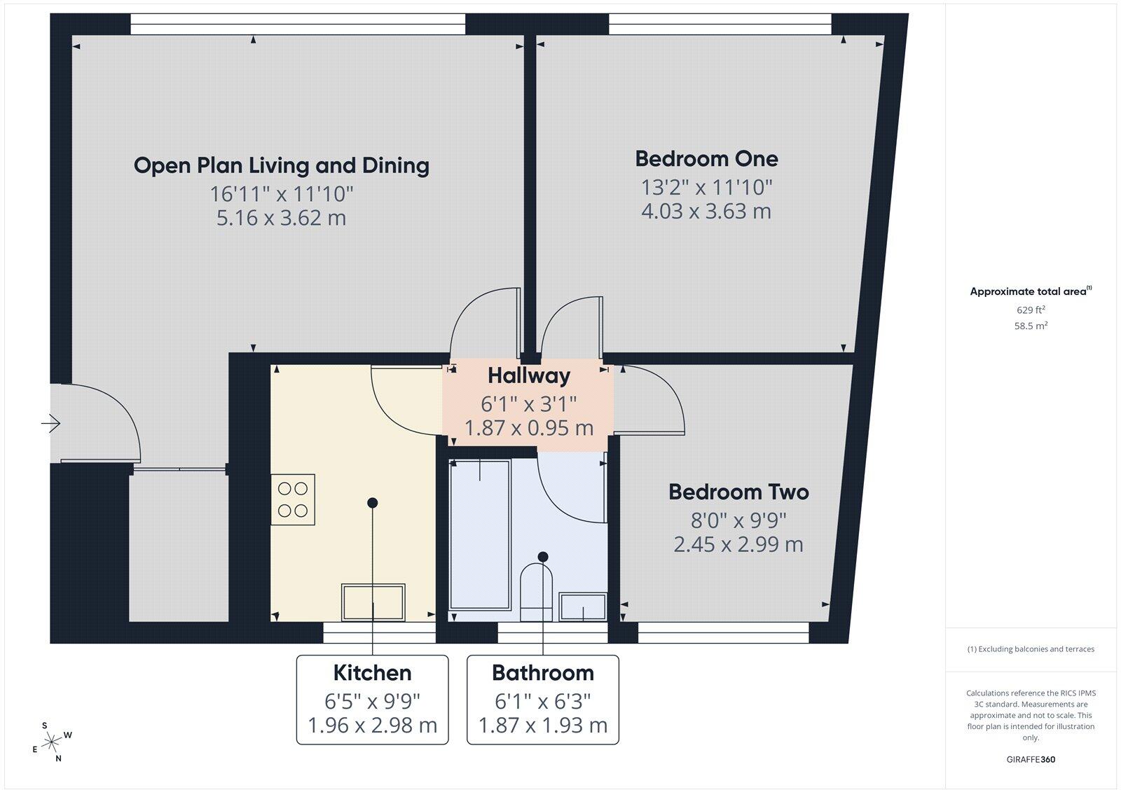 Leger Court, Bennetthorpe, Doncaster, South Yorkshire, DN2 floorplan