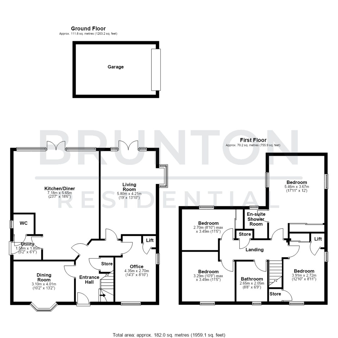 Laurel Road, Woodland Rise, Hexham, NE46 floorplan