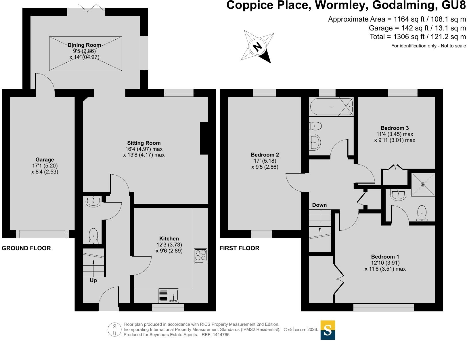 Coppice Place, Wormley, Godalming, Surrey, GU8 floorplan