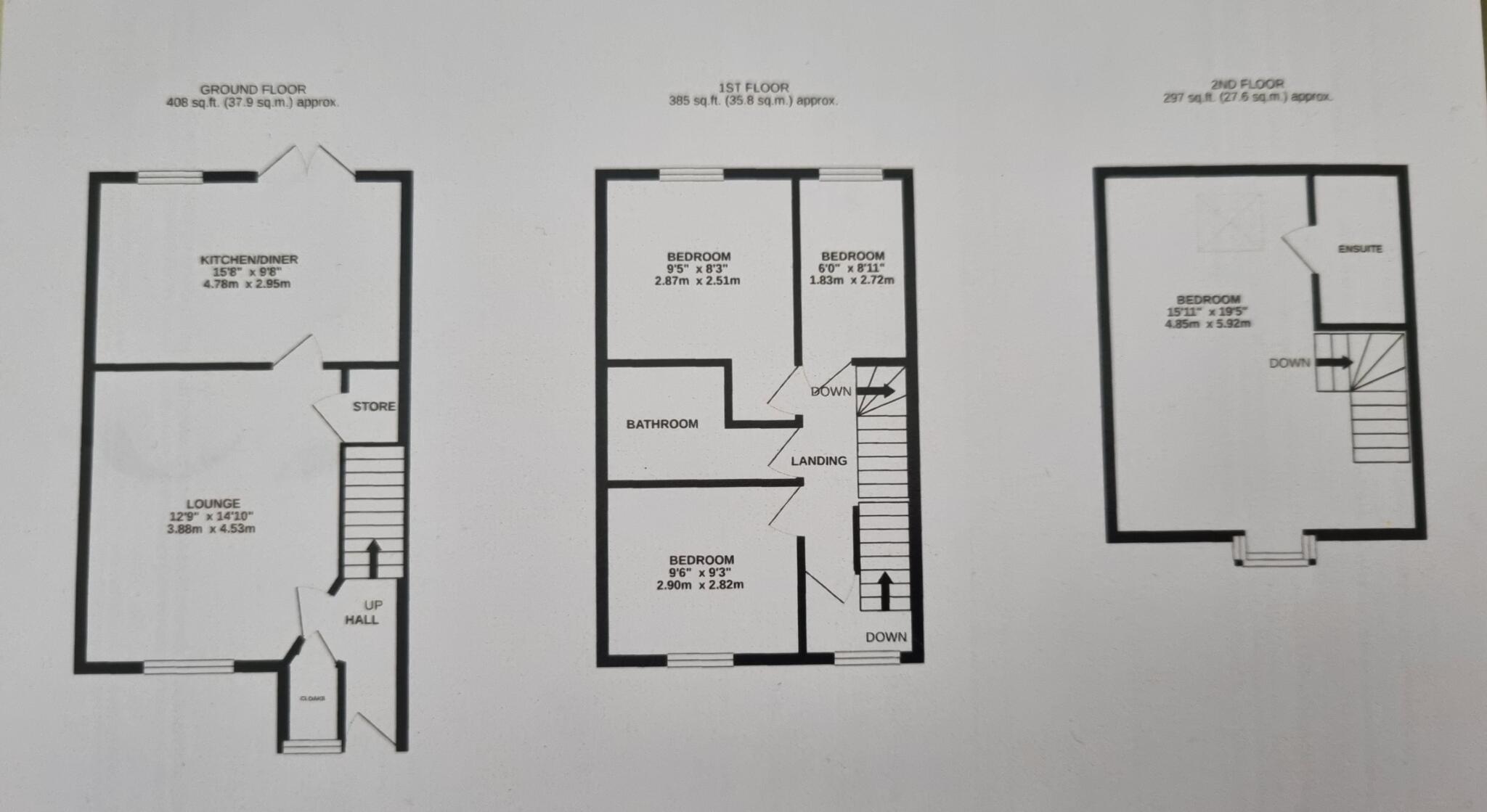 Blackbrook Drive, Chinley, SK23 floorplan