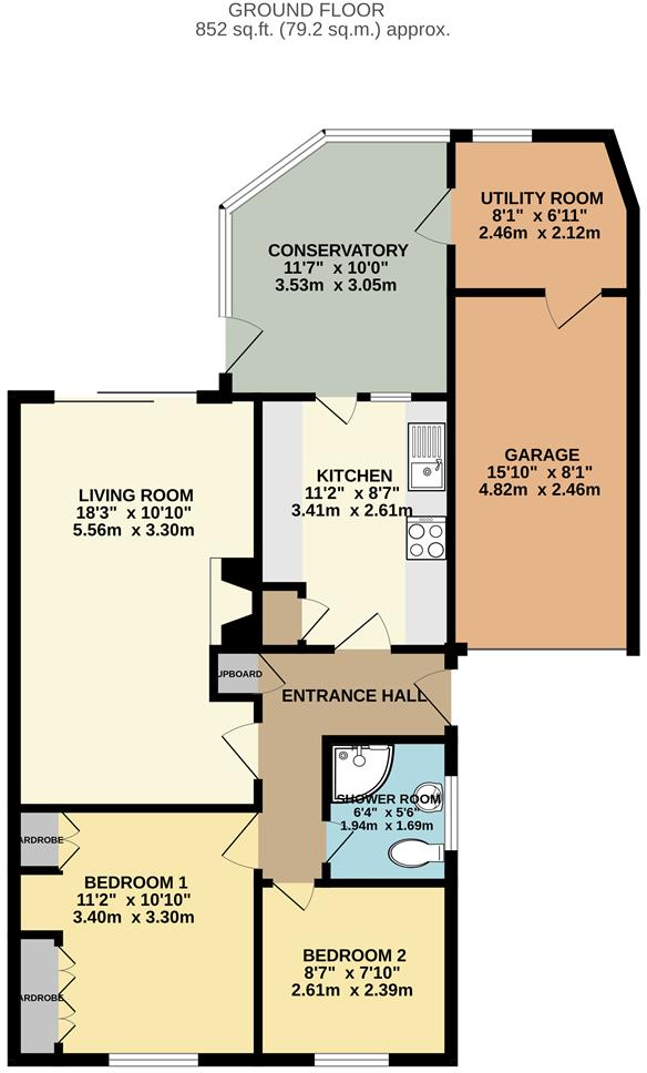 Chillington Drive, Codsall, Wolverhampton floorplan