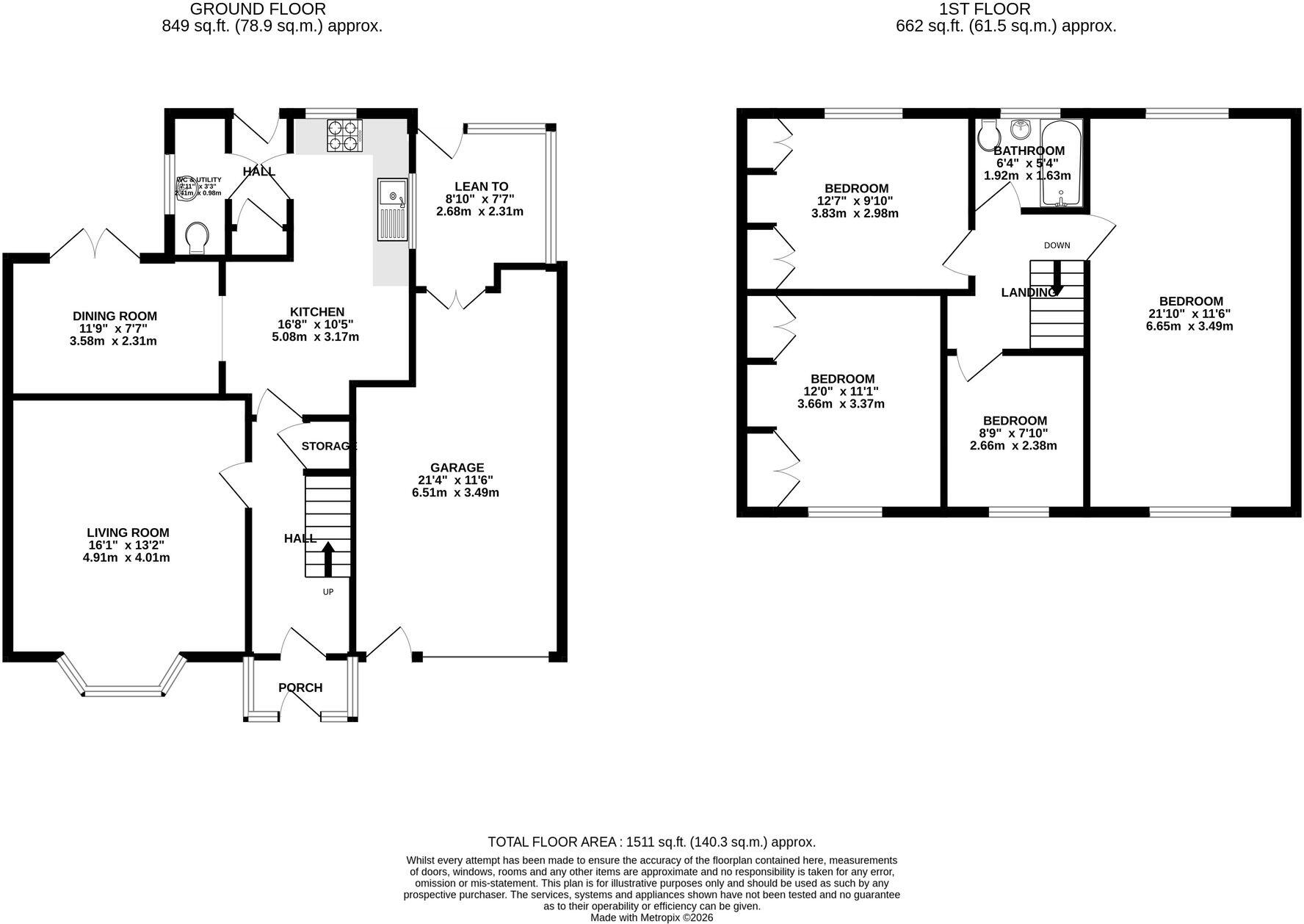 Hudds Vale Road, Bristol, BS5 floorplan