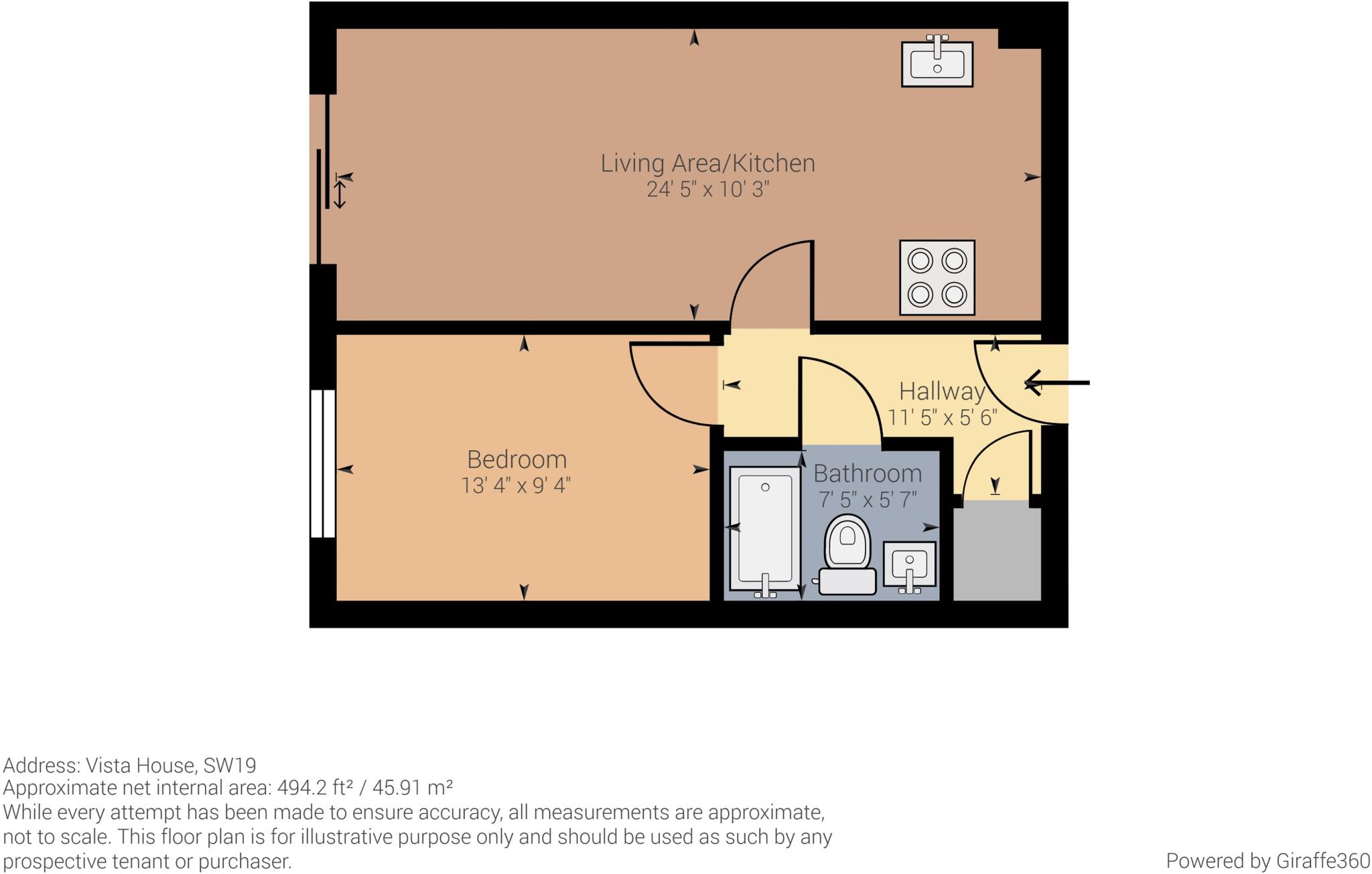 Chapter Way, London, SW19 floorplan