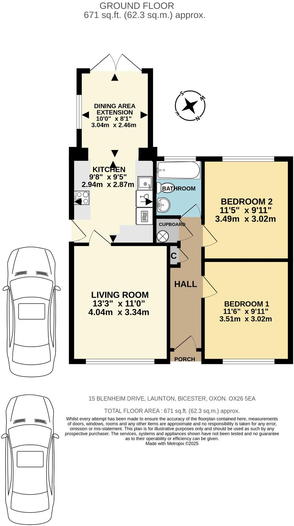 Blenheim Drive, Launton, OX26 floorplan