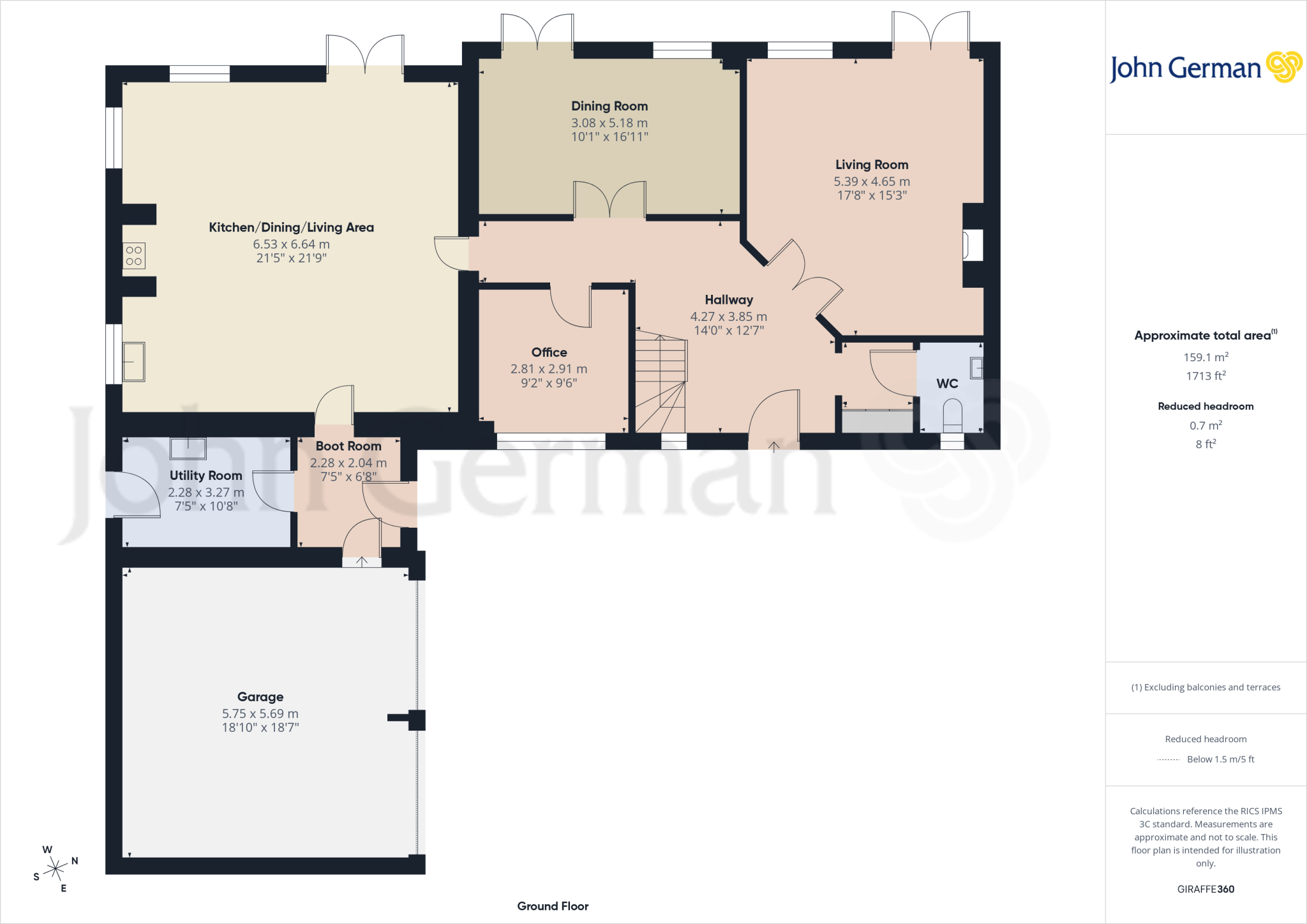The Dairy, Swepstone floorplan