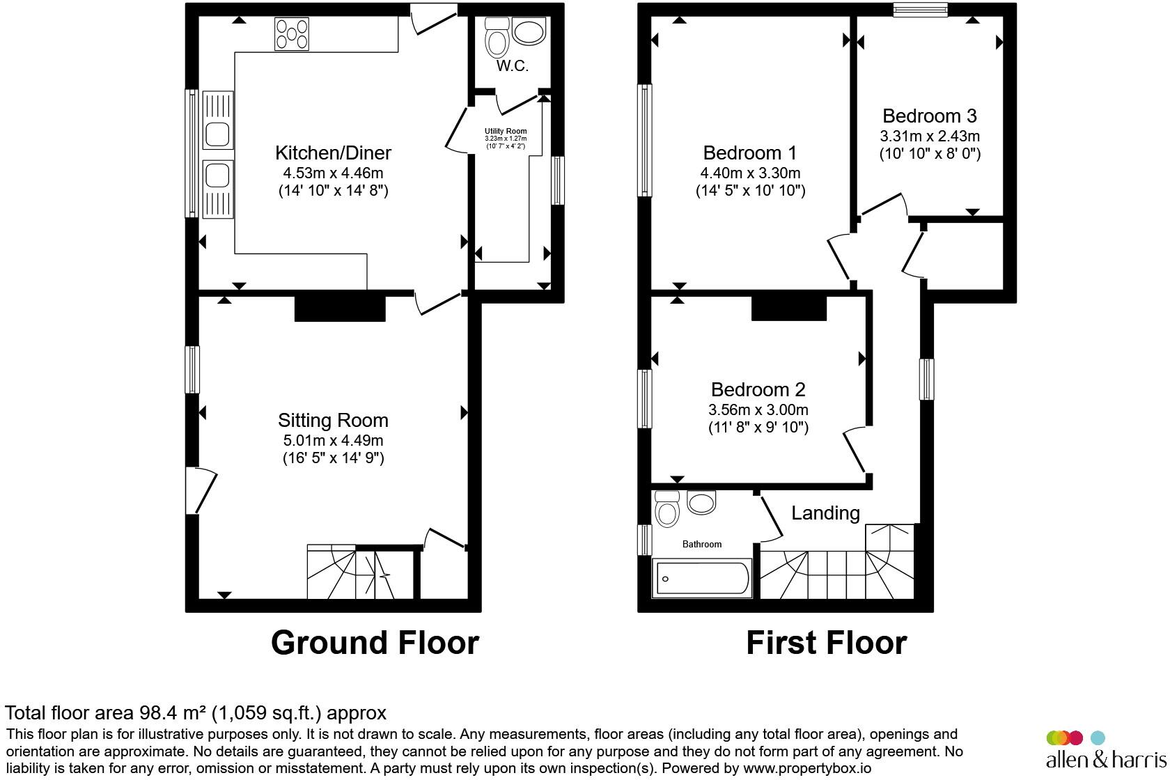 Silver Street, Colerne, Chippenham floorplan