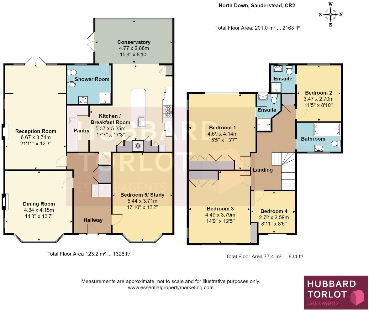 North Down, Sanderstead, CR2 9PA floorplan