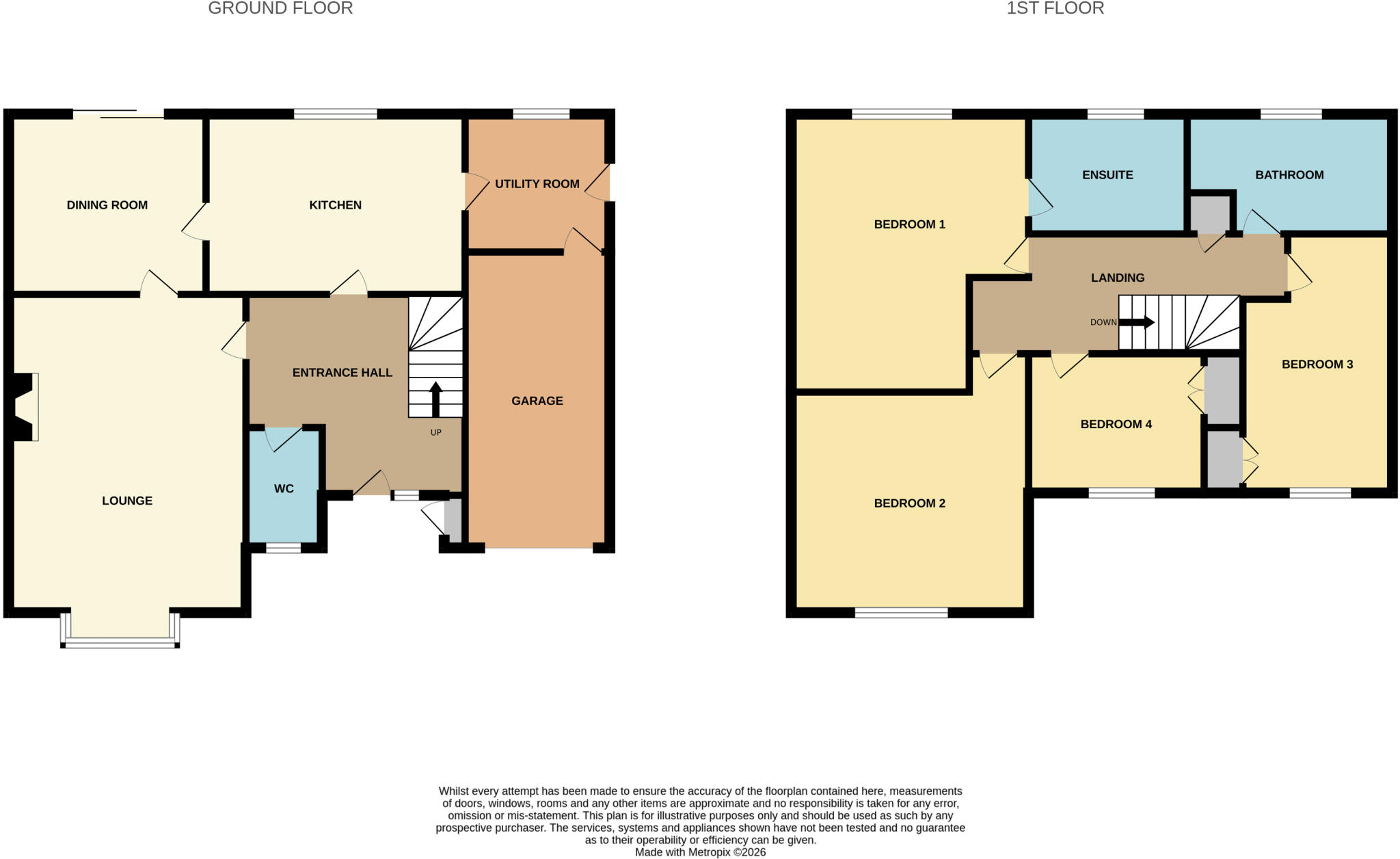 1 Alma Place, Westhay, Glastonbury, Somerset, BA6 floorplan