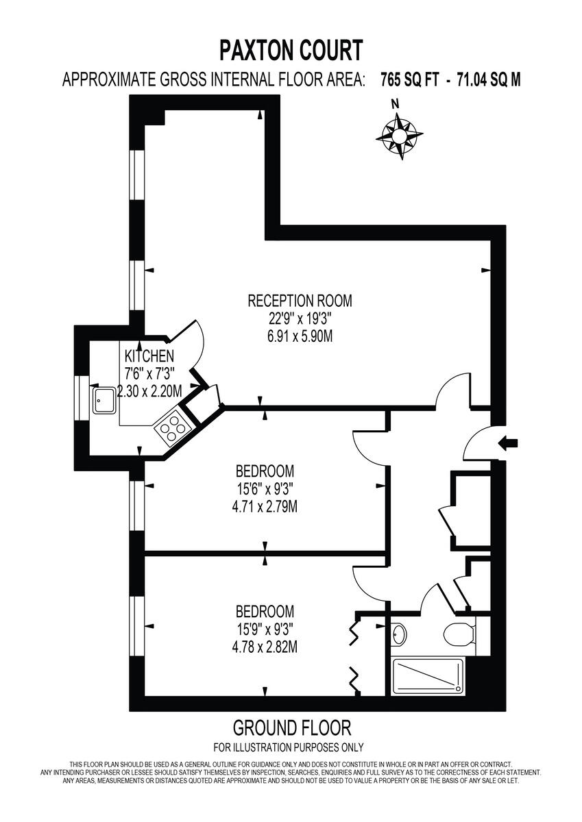 Marvels Lane, London SE12 floorplan