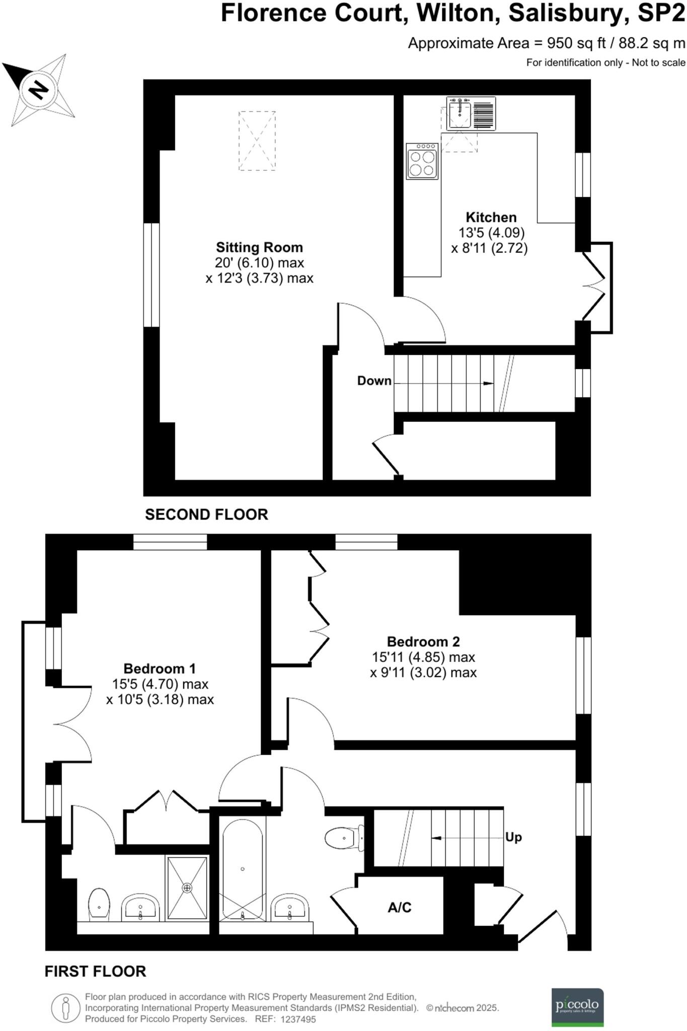 Florence Court, Wilton, SP2 floorplan