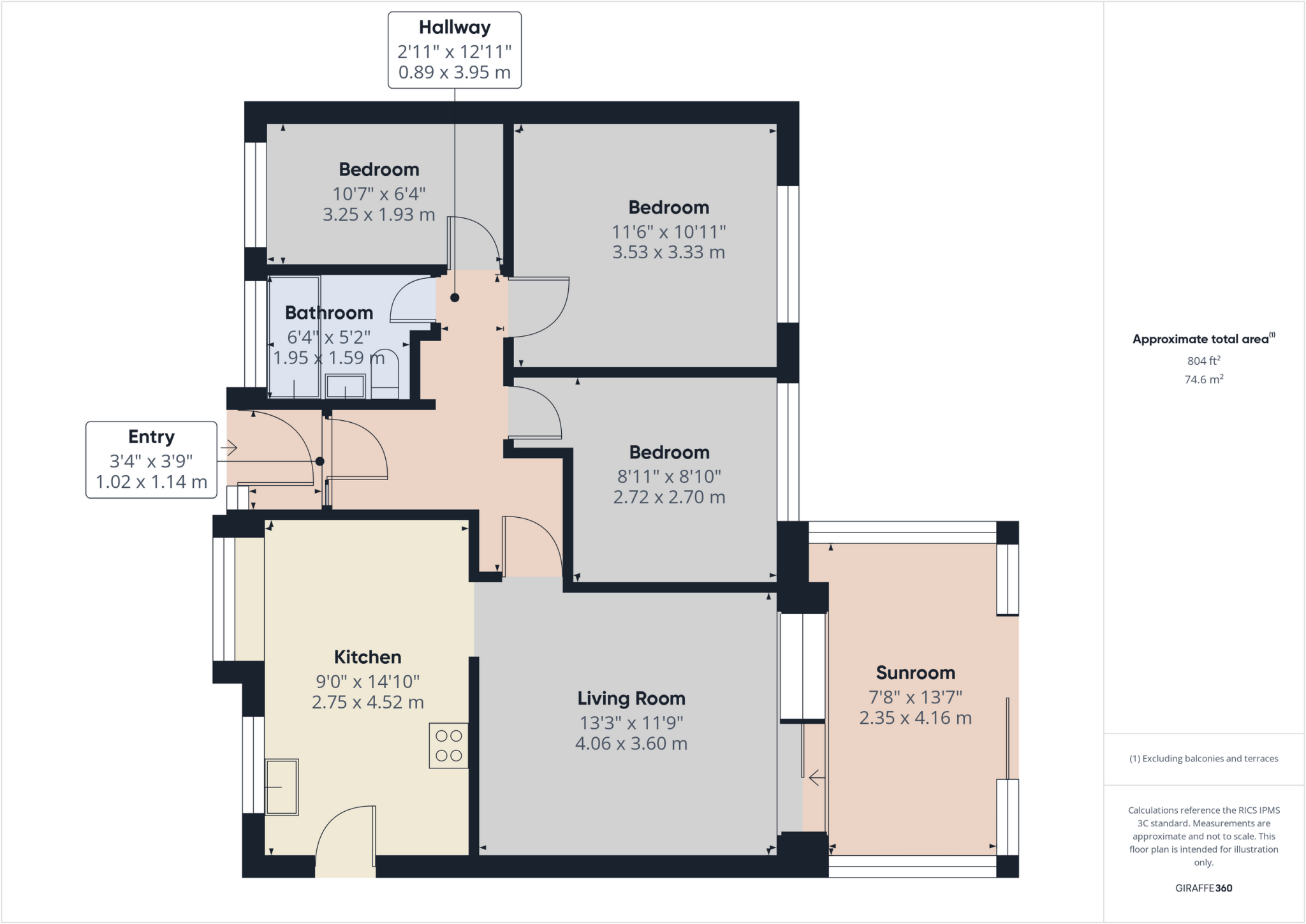 Hulland View, Allestree floorplan