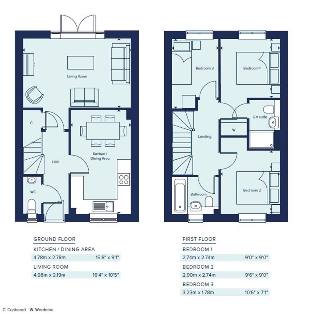 Crest Nicholson At Nobel Park, Didcot floorplan