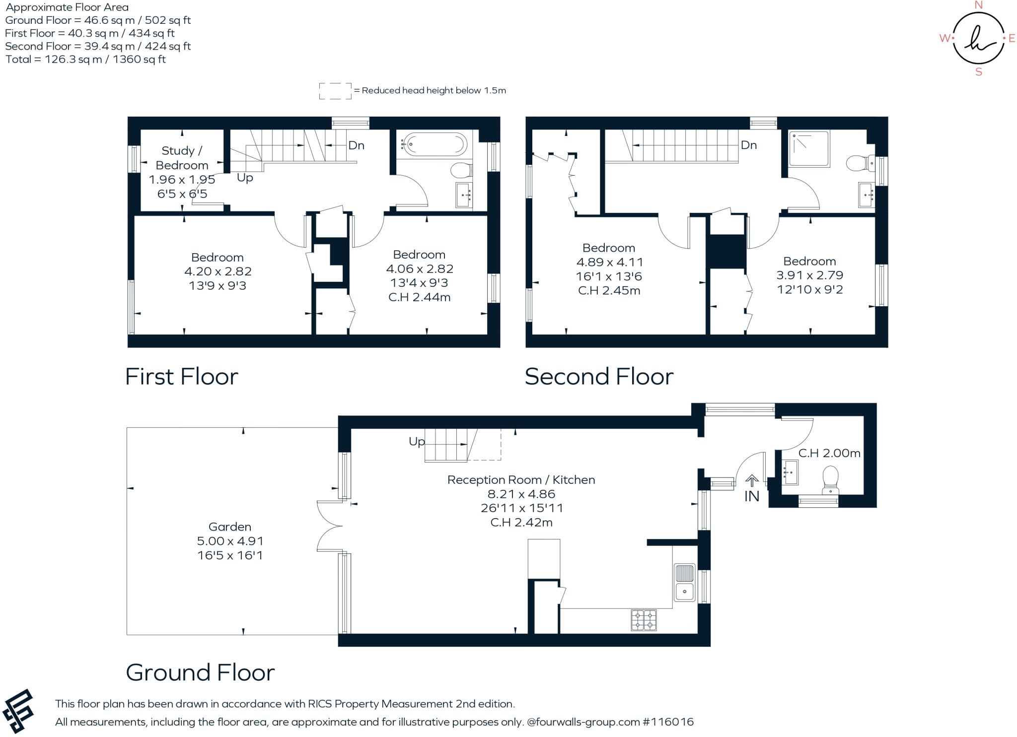 Delawyk Crescent, London, SE24 floorplan