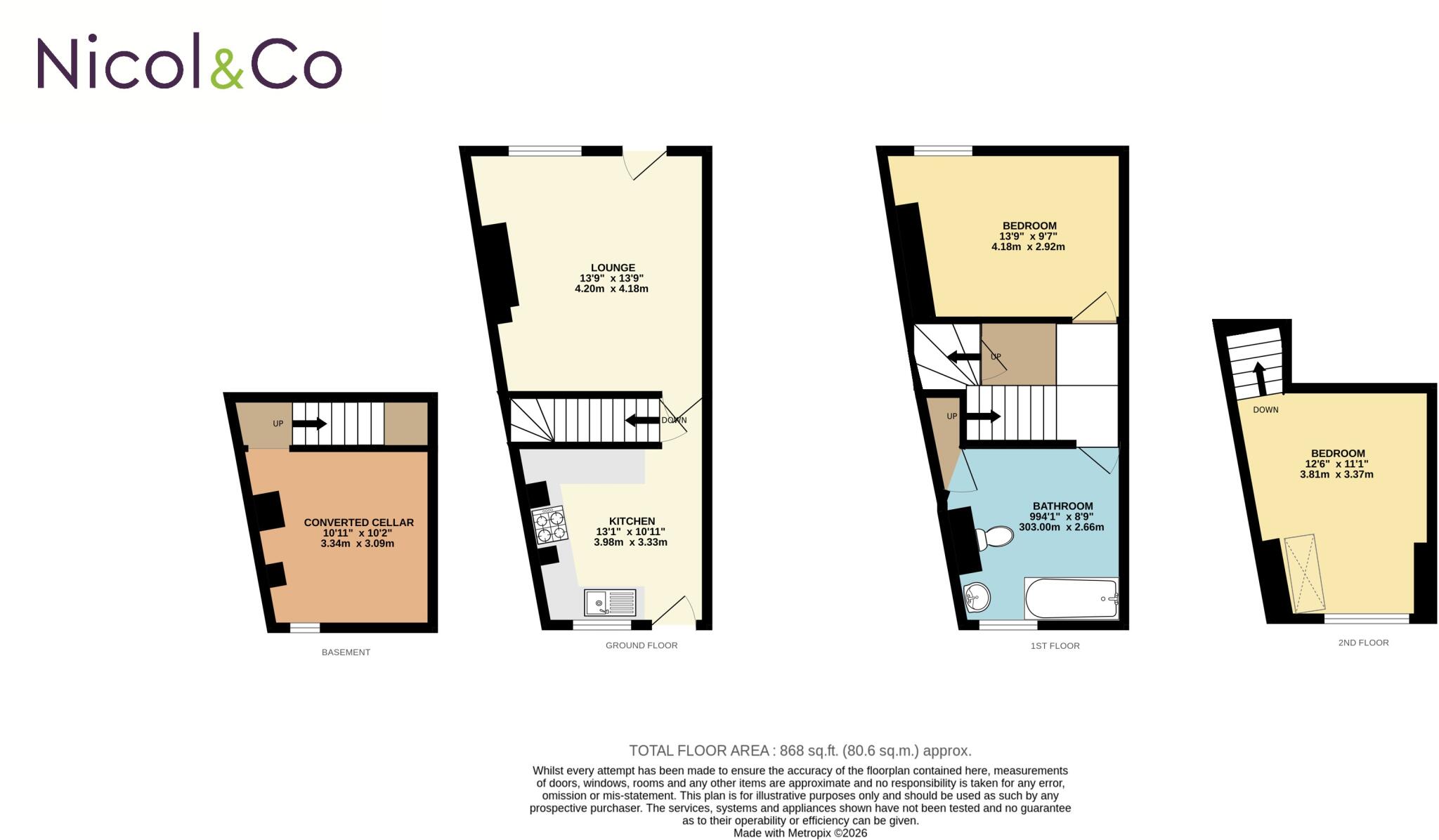 Anchorfields, Kidderminster, Worcestershire, DY10 floorplan
