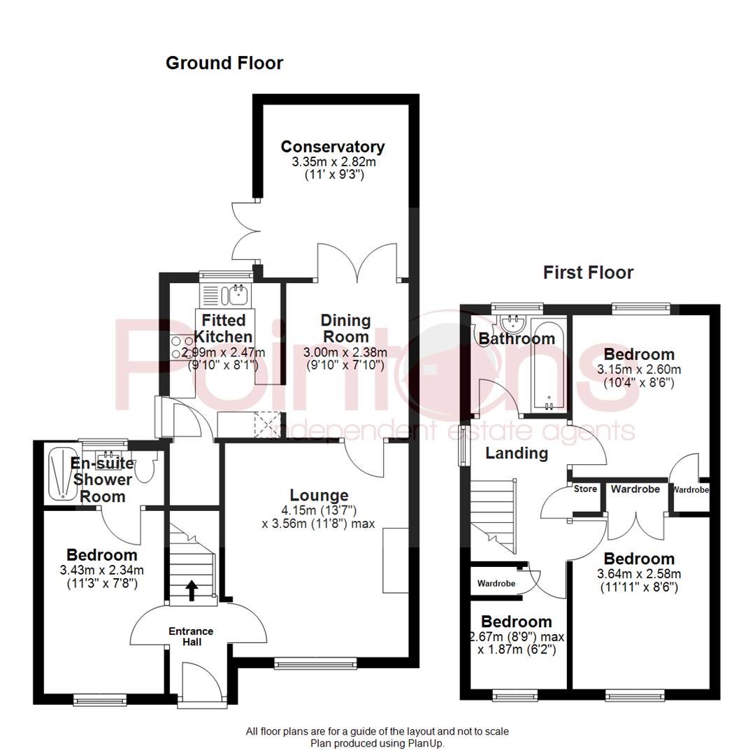 Orford Rise, Galley Common, Nuneaton floorplan