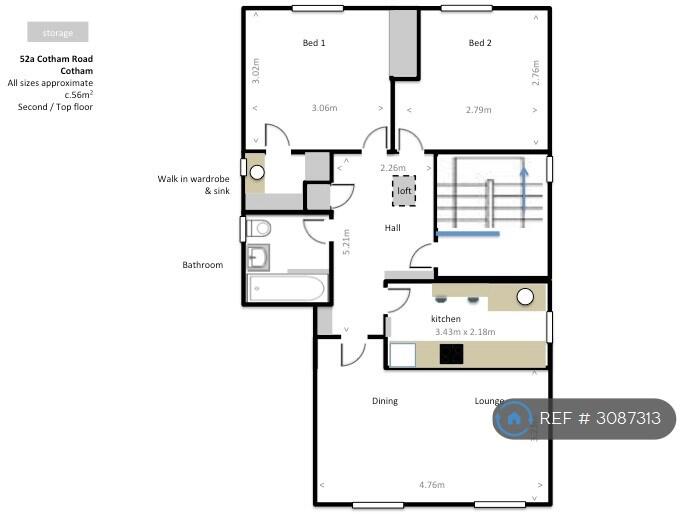Austin House, Bristol, BS6 floorplan