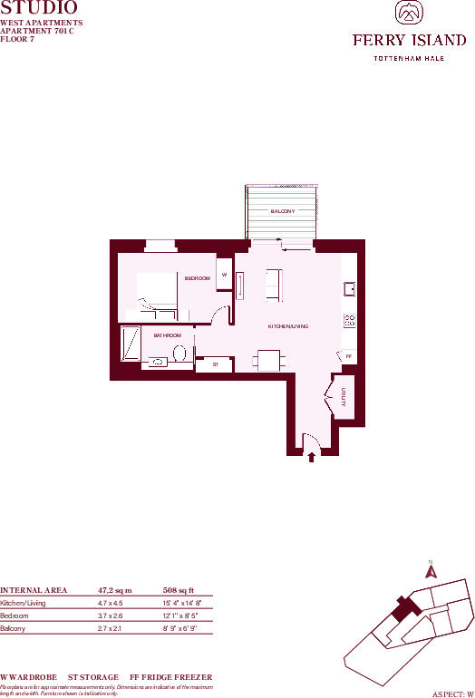 Ferry Island Related Argent, N17 floorplan