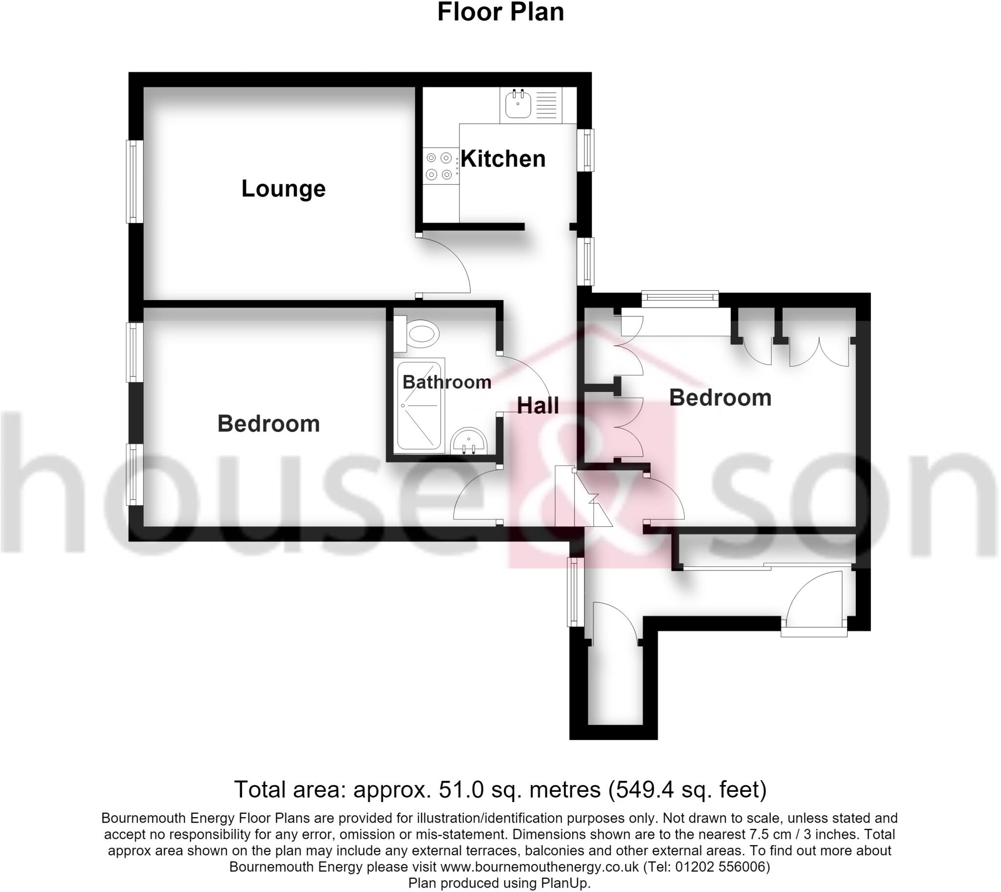 Exceptional East Cliff Investment Opportunity, Christchurch Road, Bournemouth BH1 floorplan