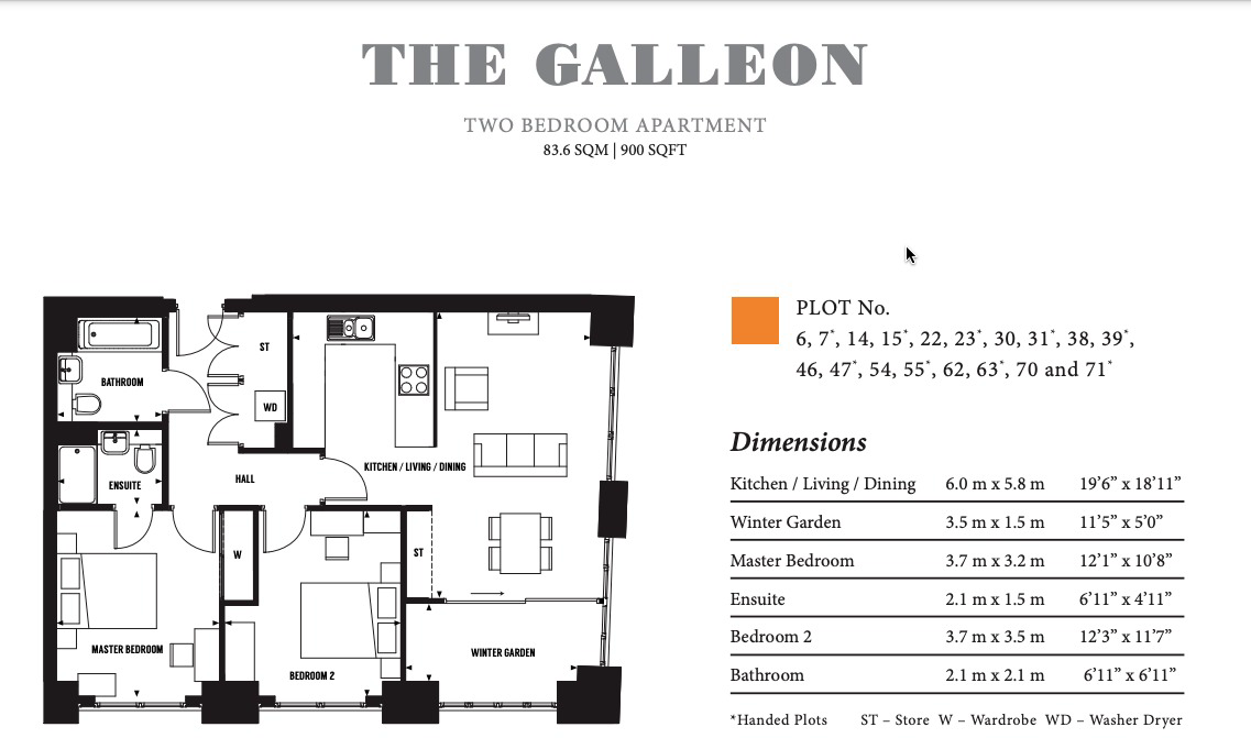 8 Arniston Way, London, E14 floorplan