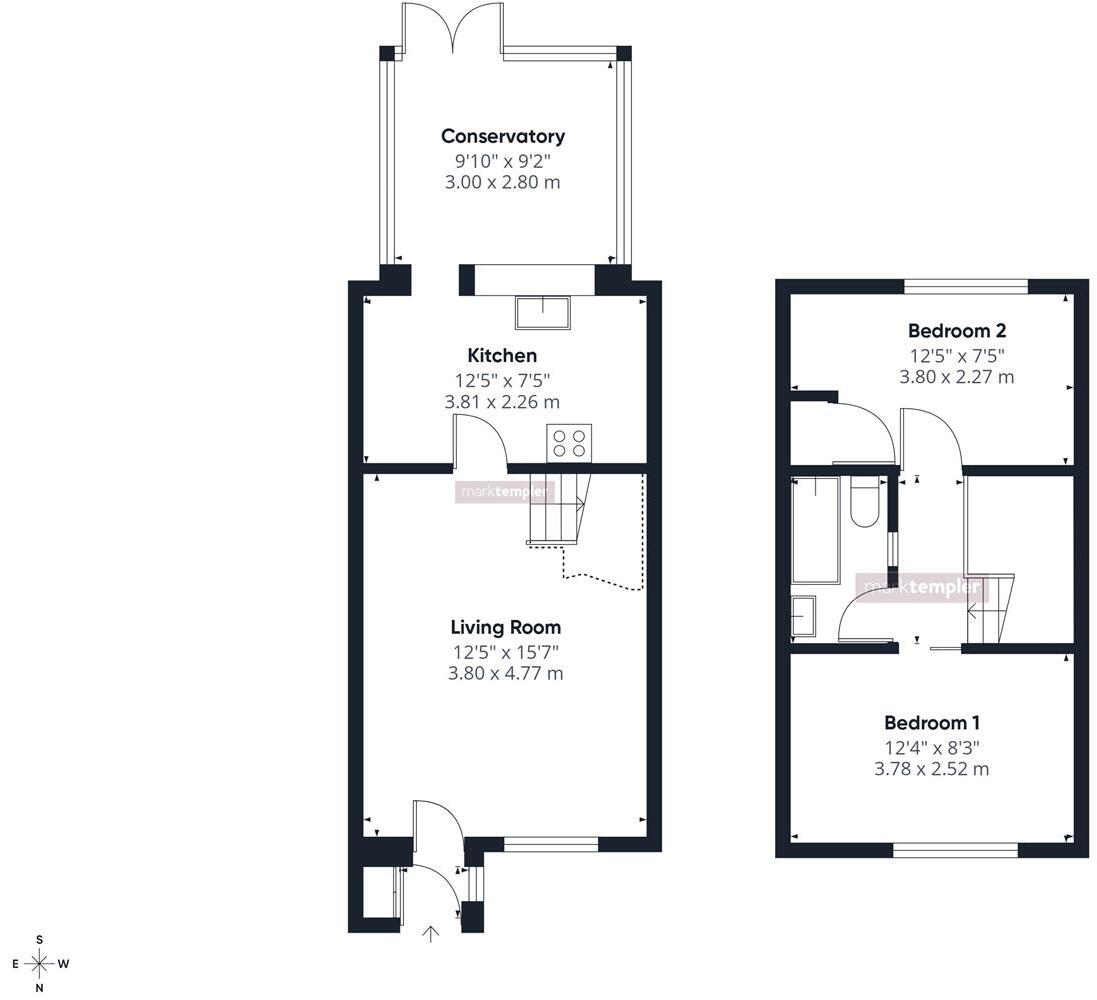 Modern living on Clevedon fringes floorplan