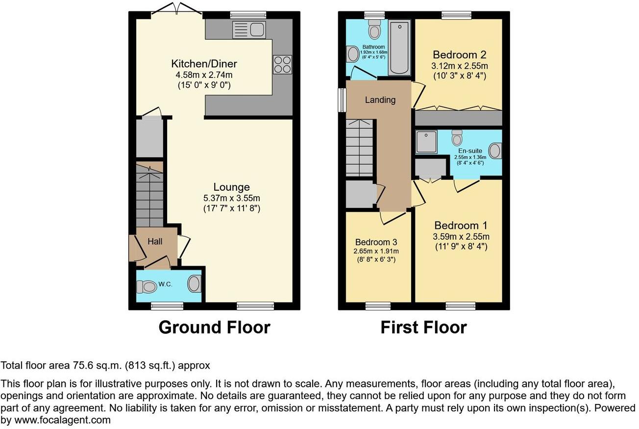 Stoneycroft Road, Sheffield, S13 floorplan