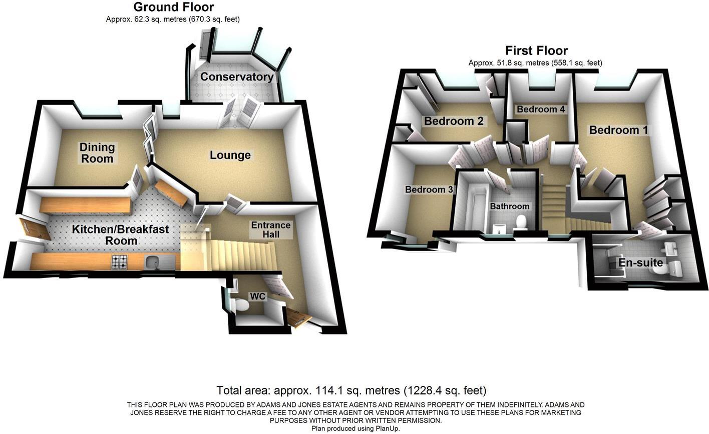 Heycock Close, Fleckney floorplan