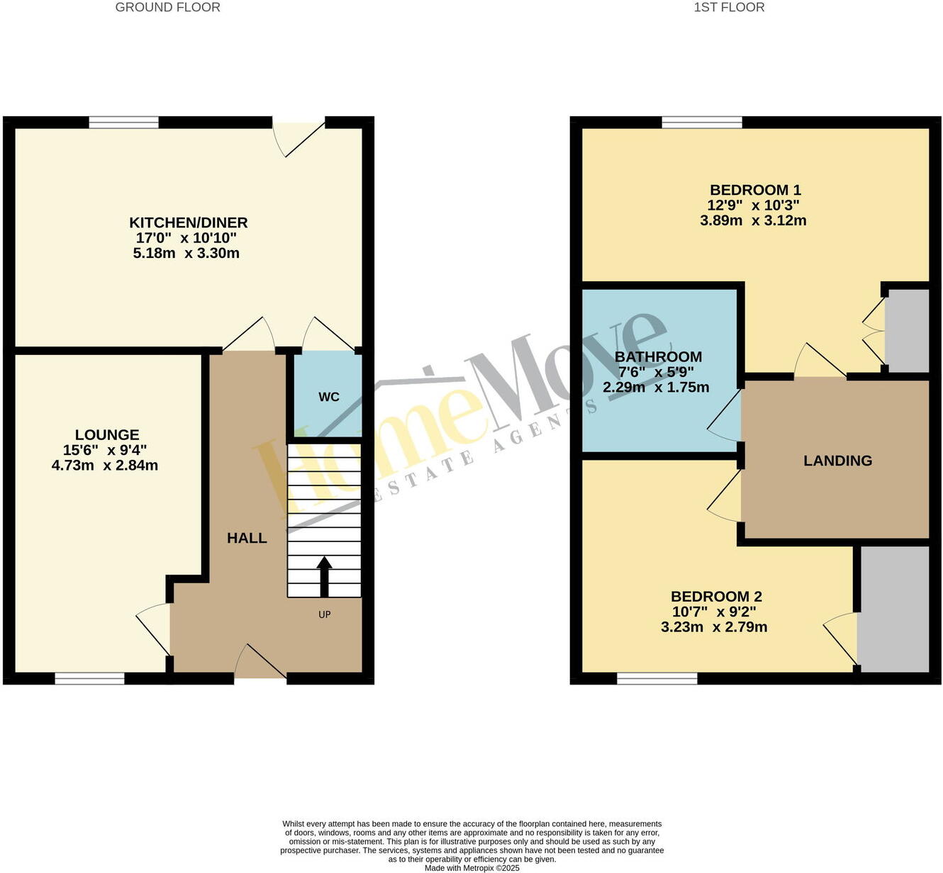 Warwick Close, Rothley, Leicestershire, LE7 7WP floorplan