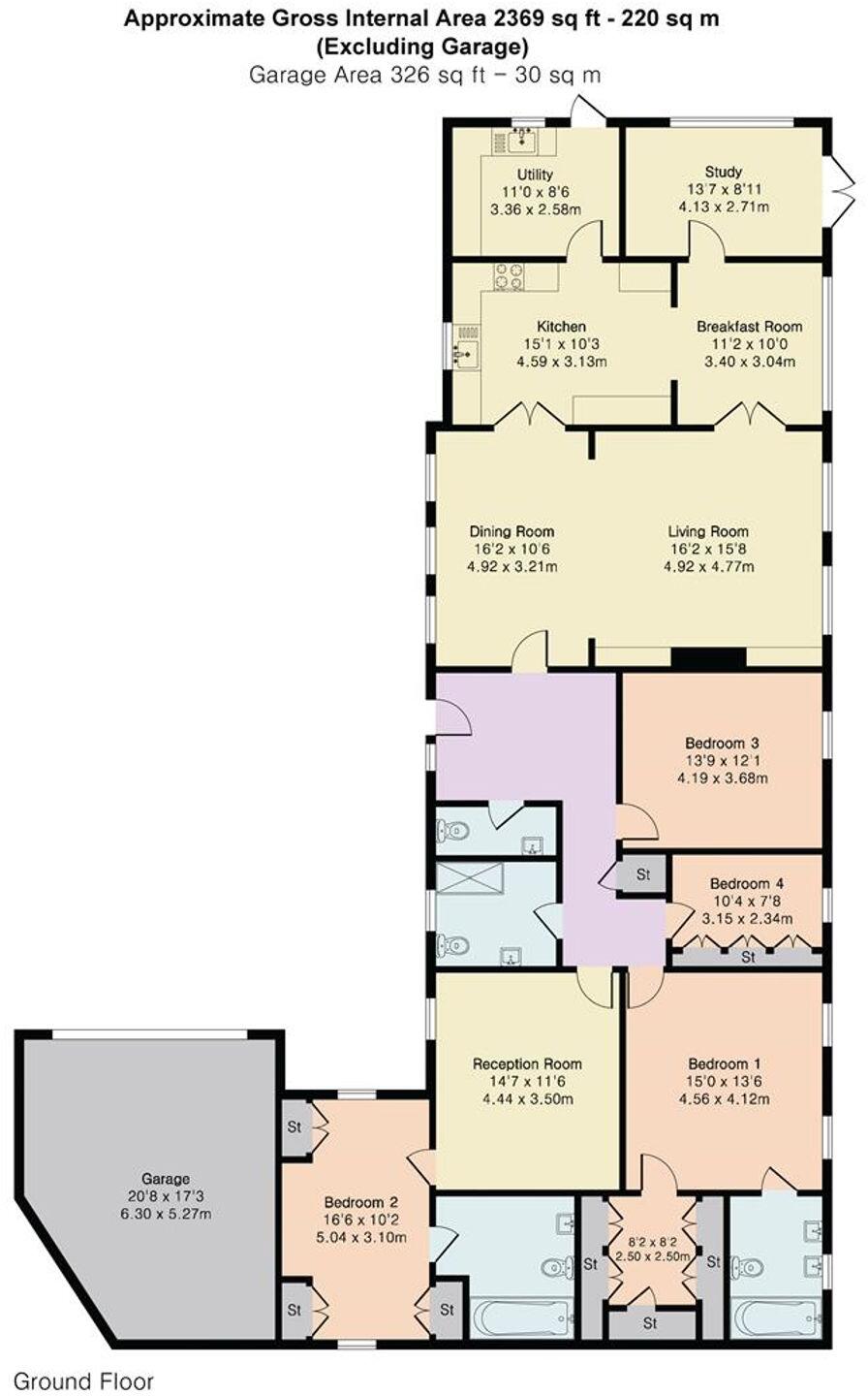 Widbury Hill, Ware, SG12 floorplan
