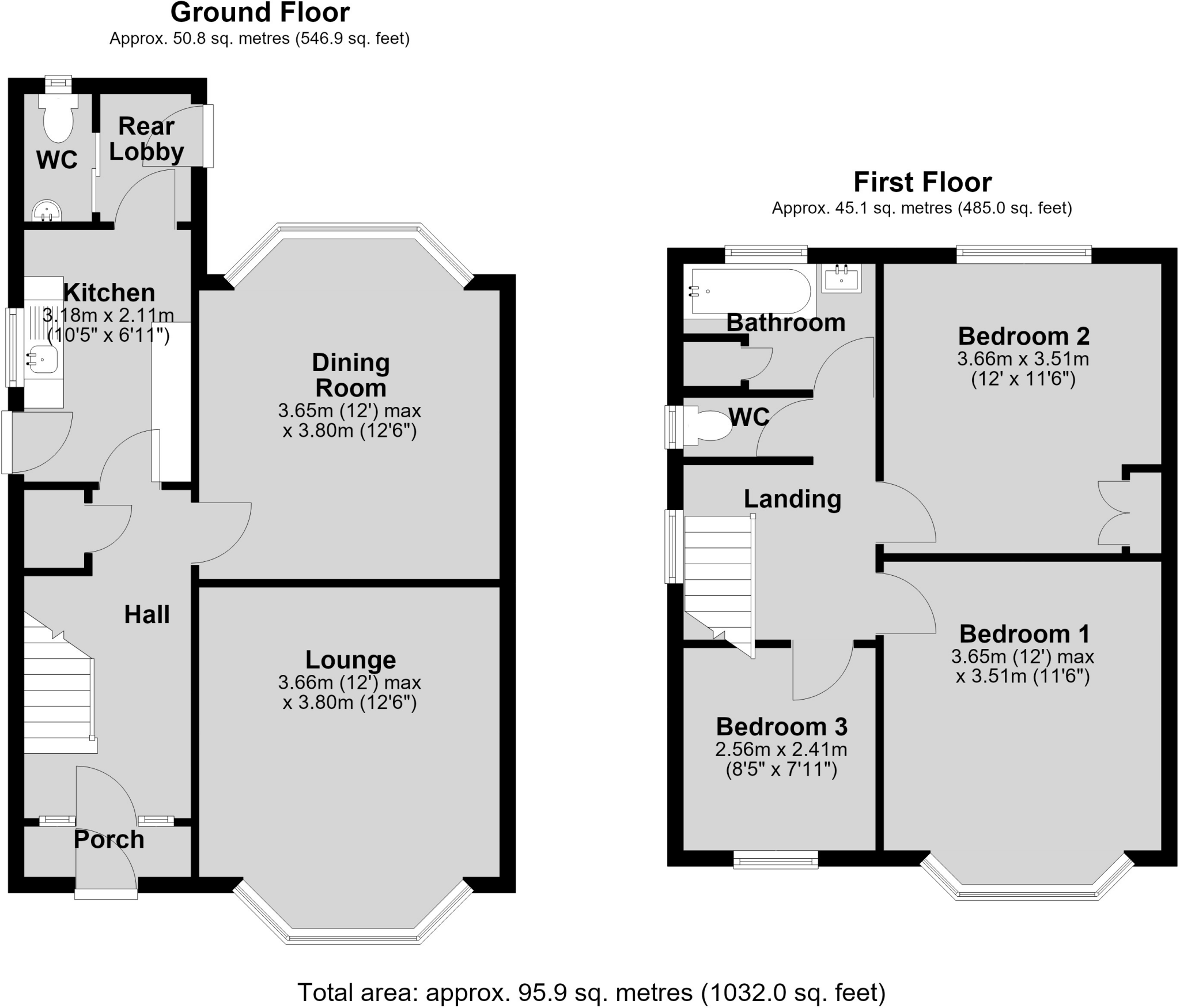 Egerton Road, Lincoln floorplan