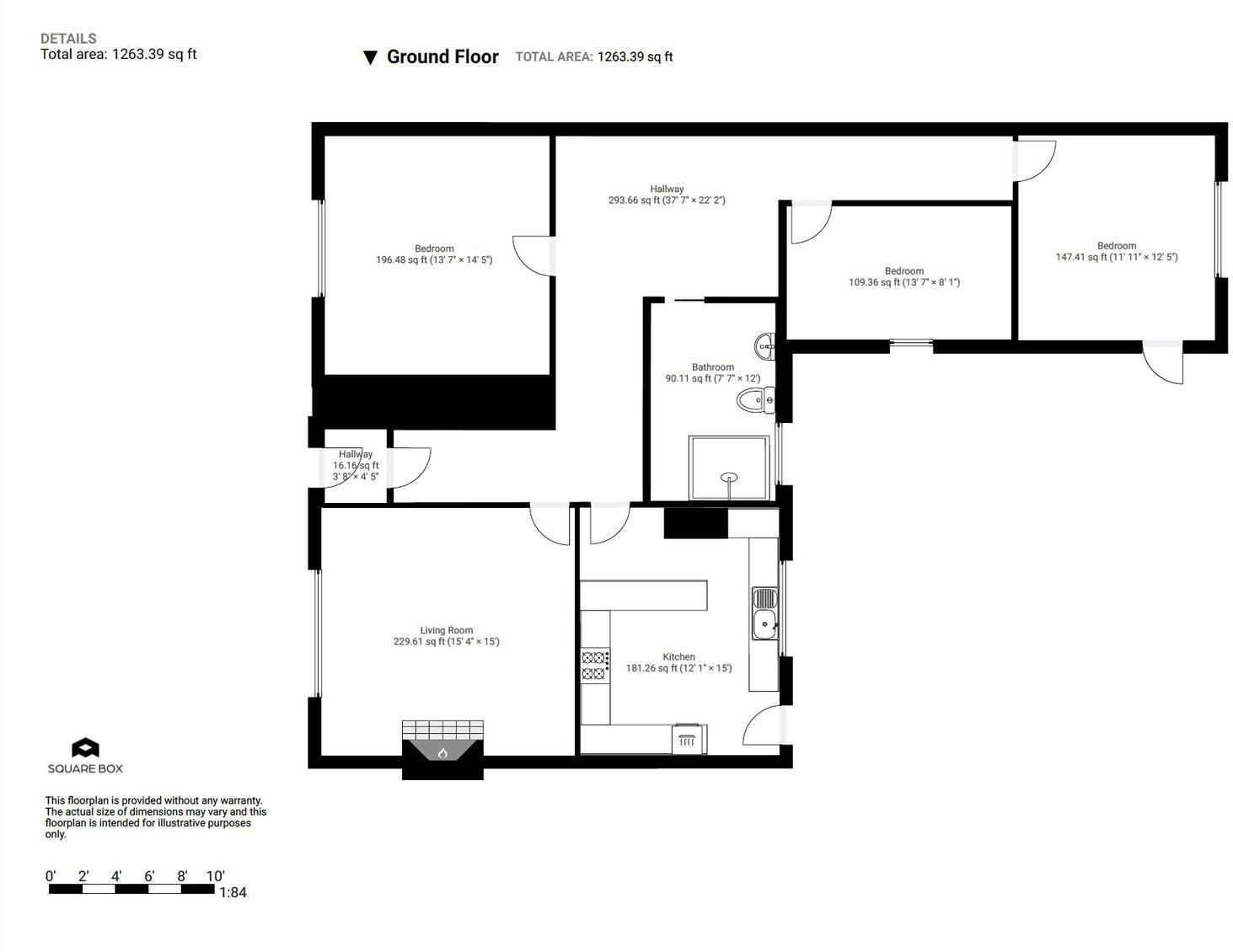 Rotherham Road, Maltby, Rotherham, S66 8NA floorplan