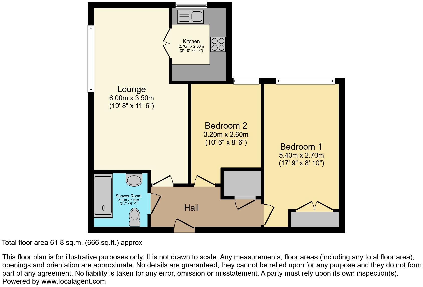 Stirling Court, Churchtown floorplan