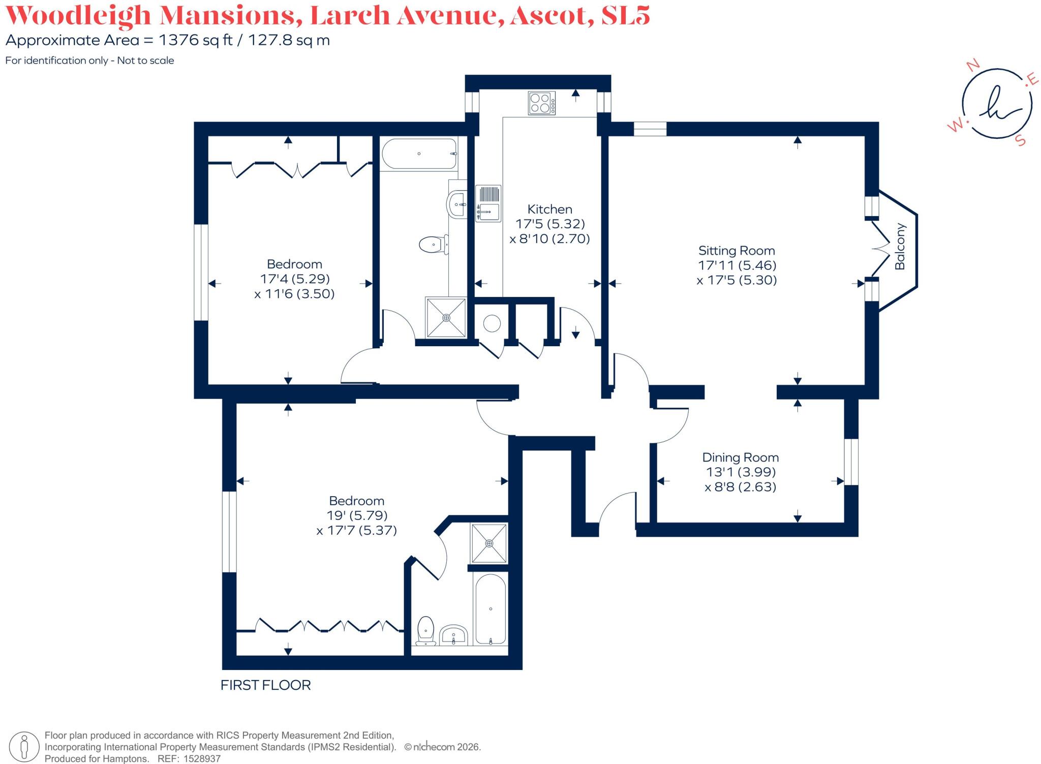 Larch Avenue, Ascot SL5 floorplan