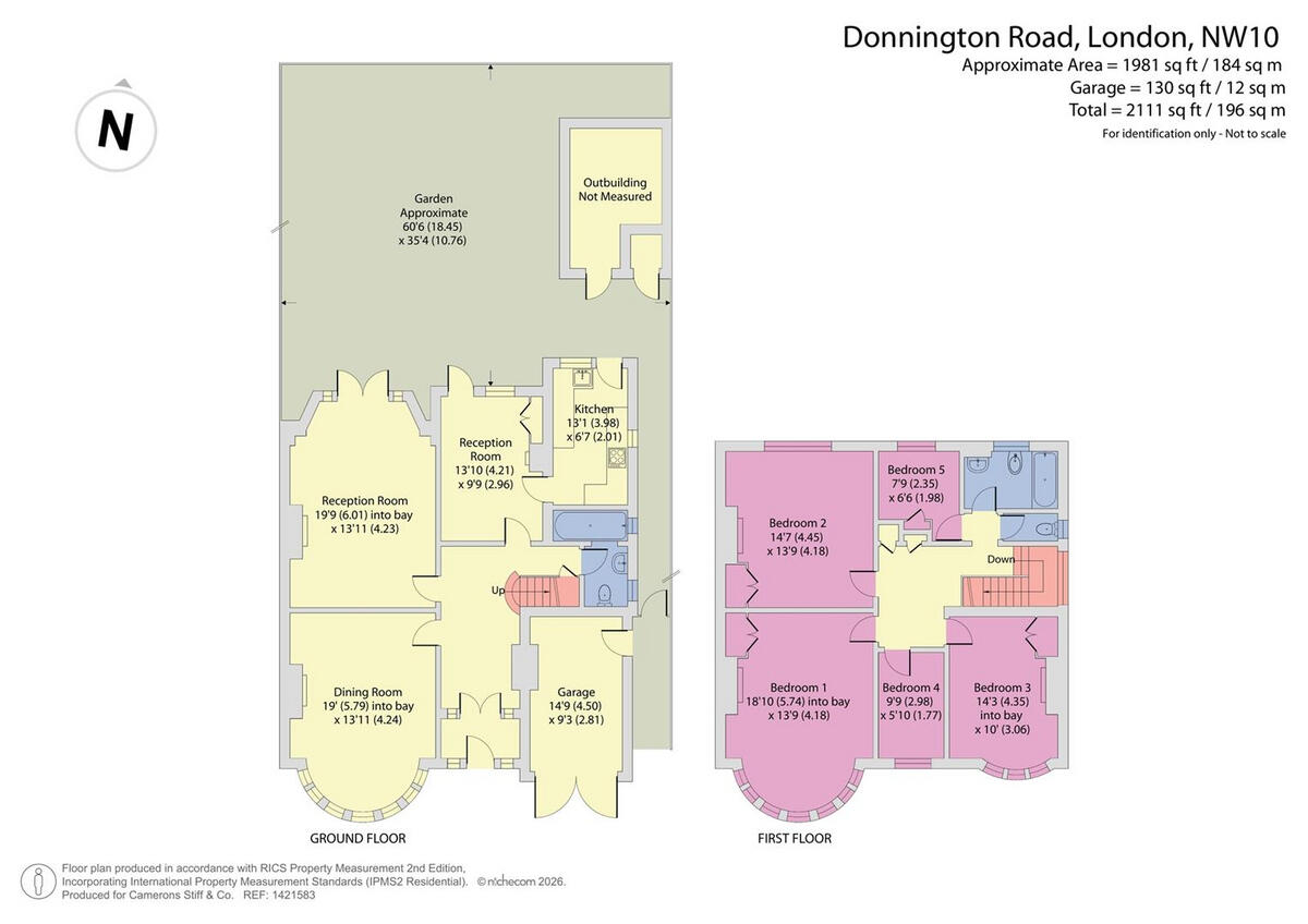 Donnington Road, London, NW10 floorplan