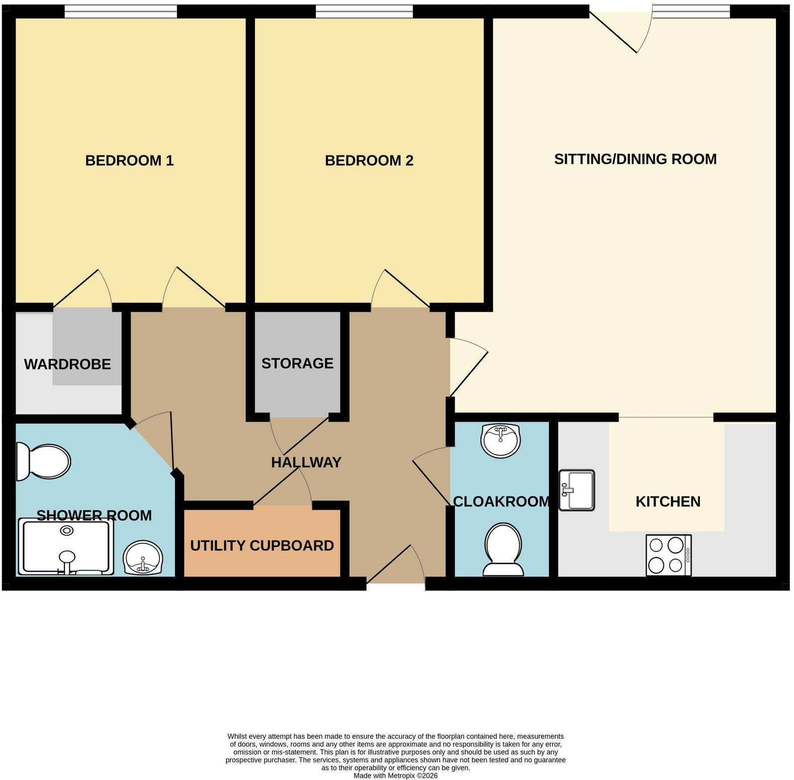 South Street, Taunton, TA1 floorplan