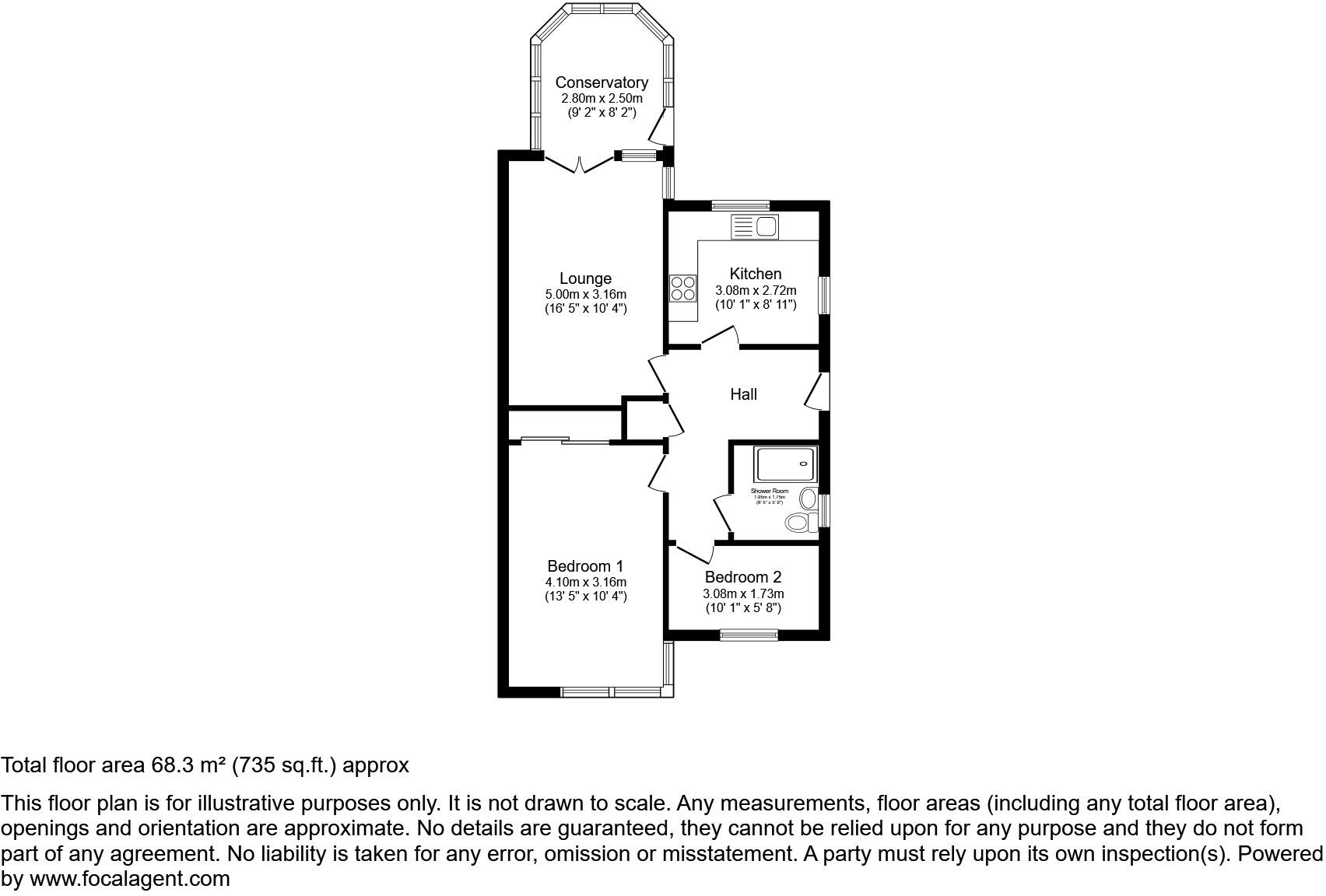 Meadow Crescent, Barnsley Road, South Yorkshire, S71 floorplan