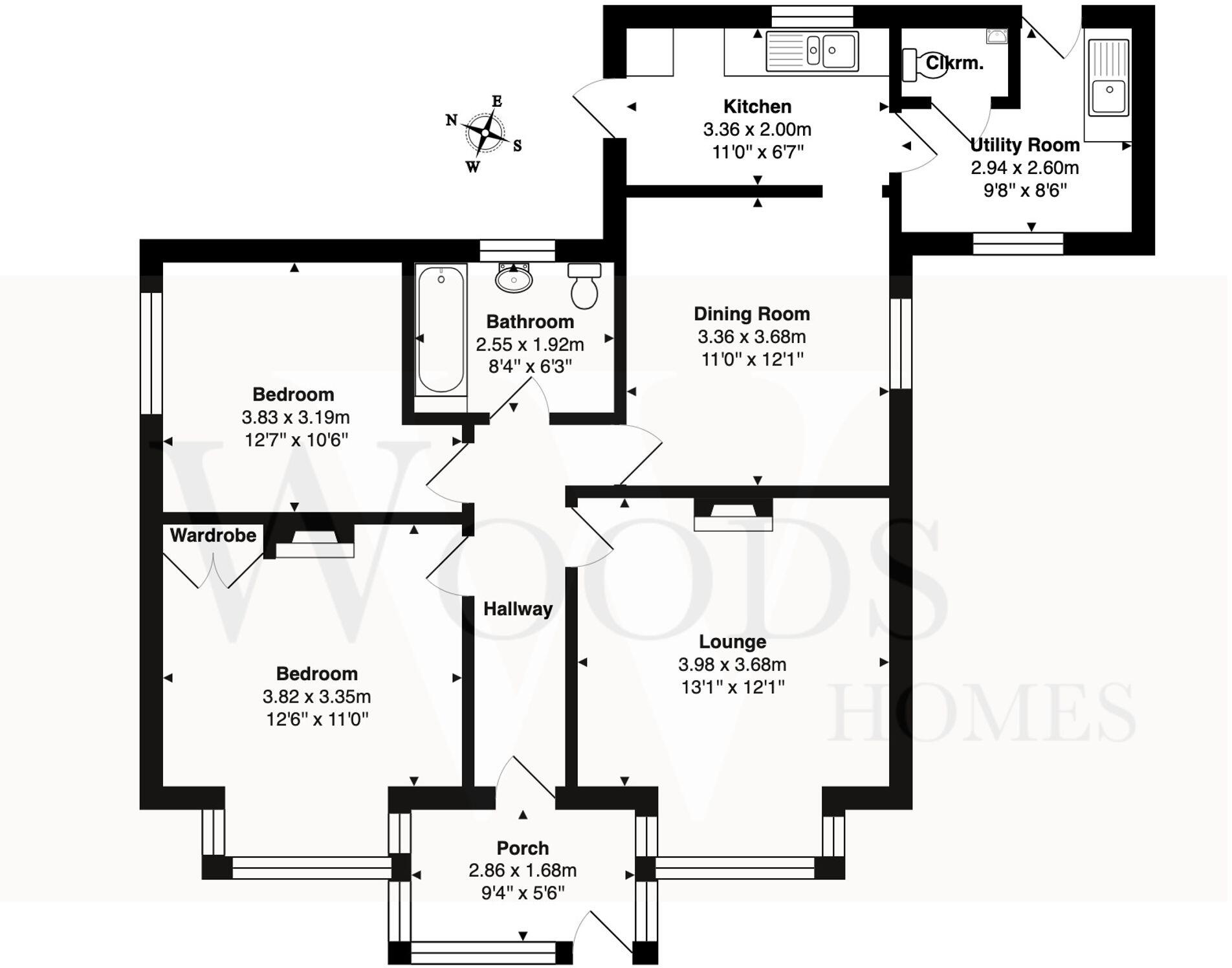 Exeter Road, Kingsteignton, TQ12 floorplan