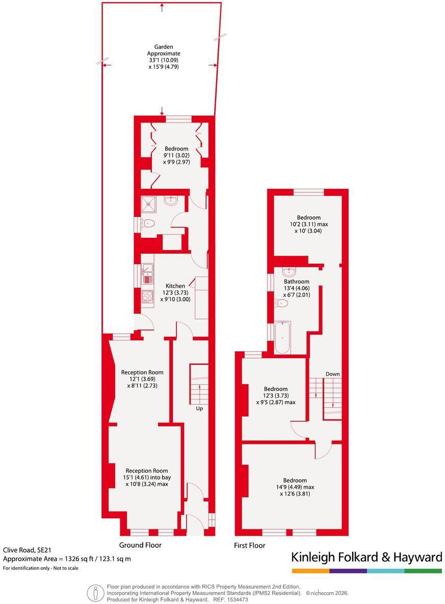 Clive Road, West Dulwich, London, SE21 floorplan