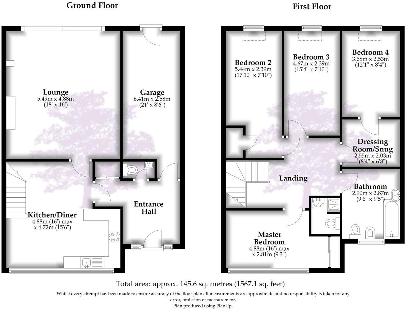A Highly Extended Four Bedroom Home in Charlton Place, Brentry floorplan