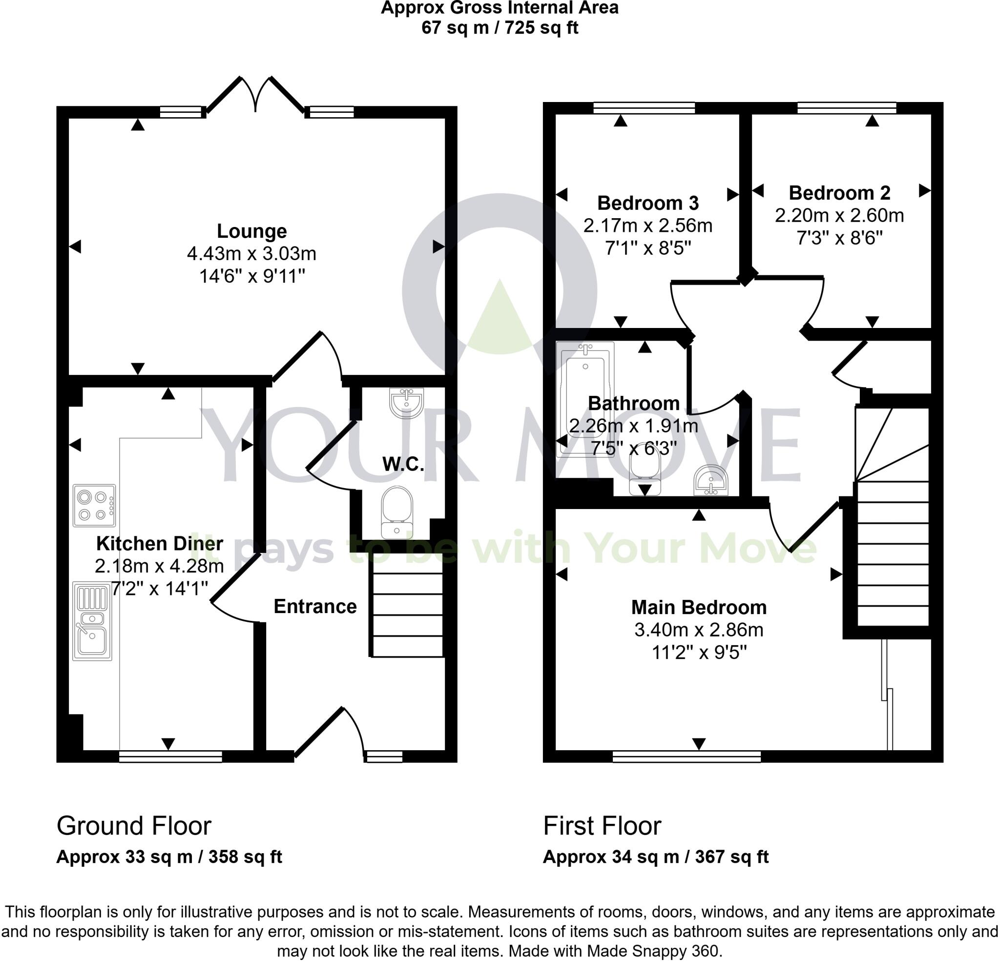 McLean Crescent, Whitburn, Bathgate, West Lothian, EH47 floorplan