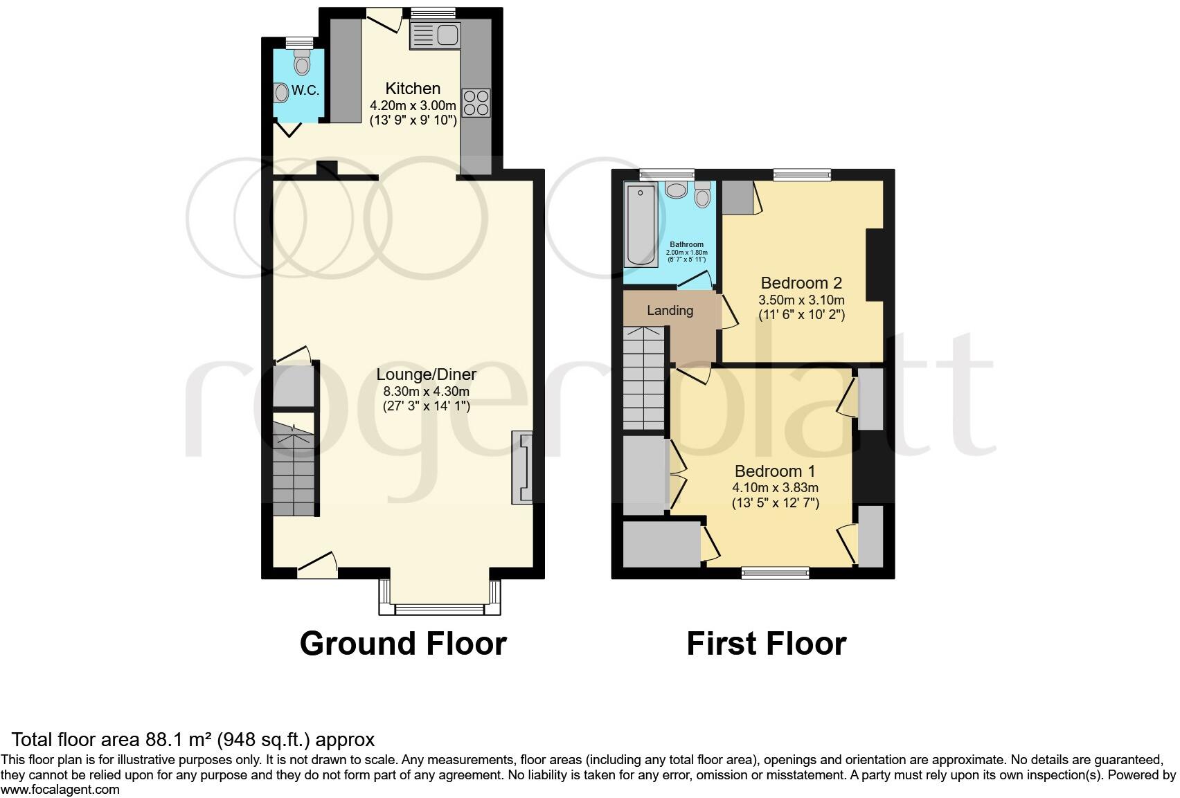 Milner Road, Burnham, Slough floorplan