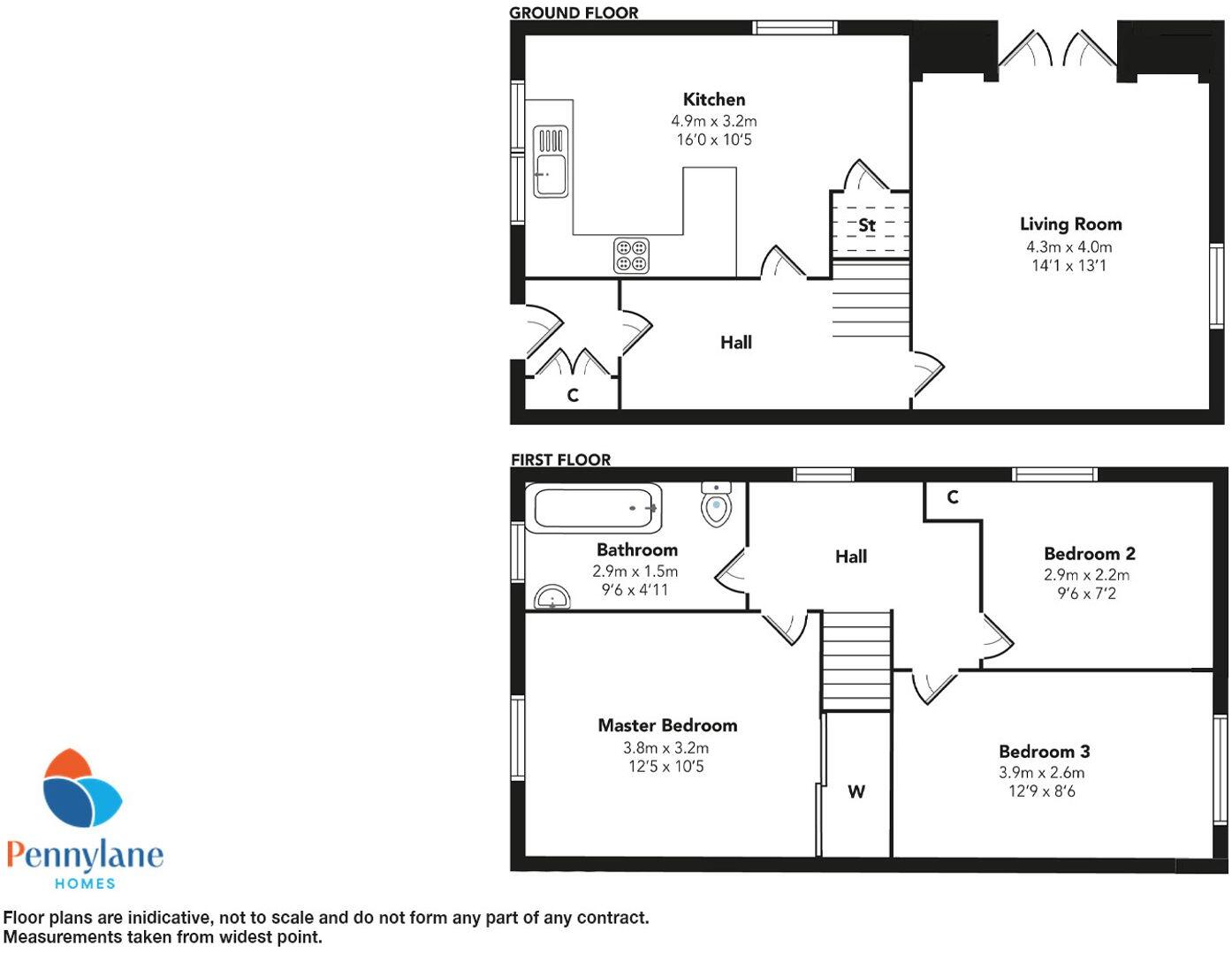 19, Ettrick Terrace, Johnstone, PA5 floorplan
