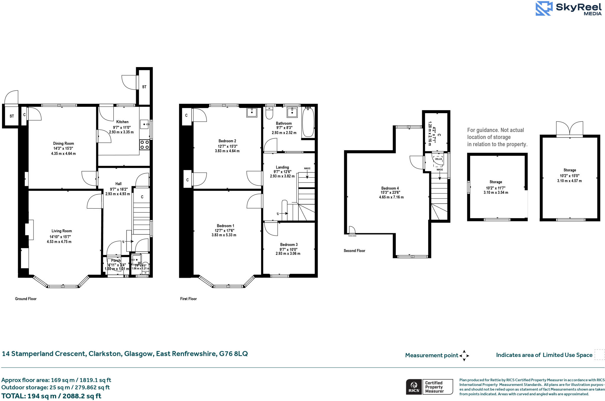 Stamperland Crescent, Clarkston, Glasgow floorplan
