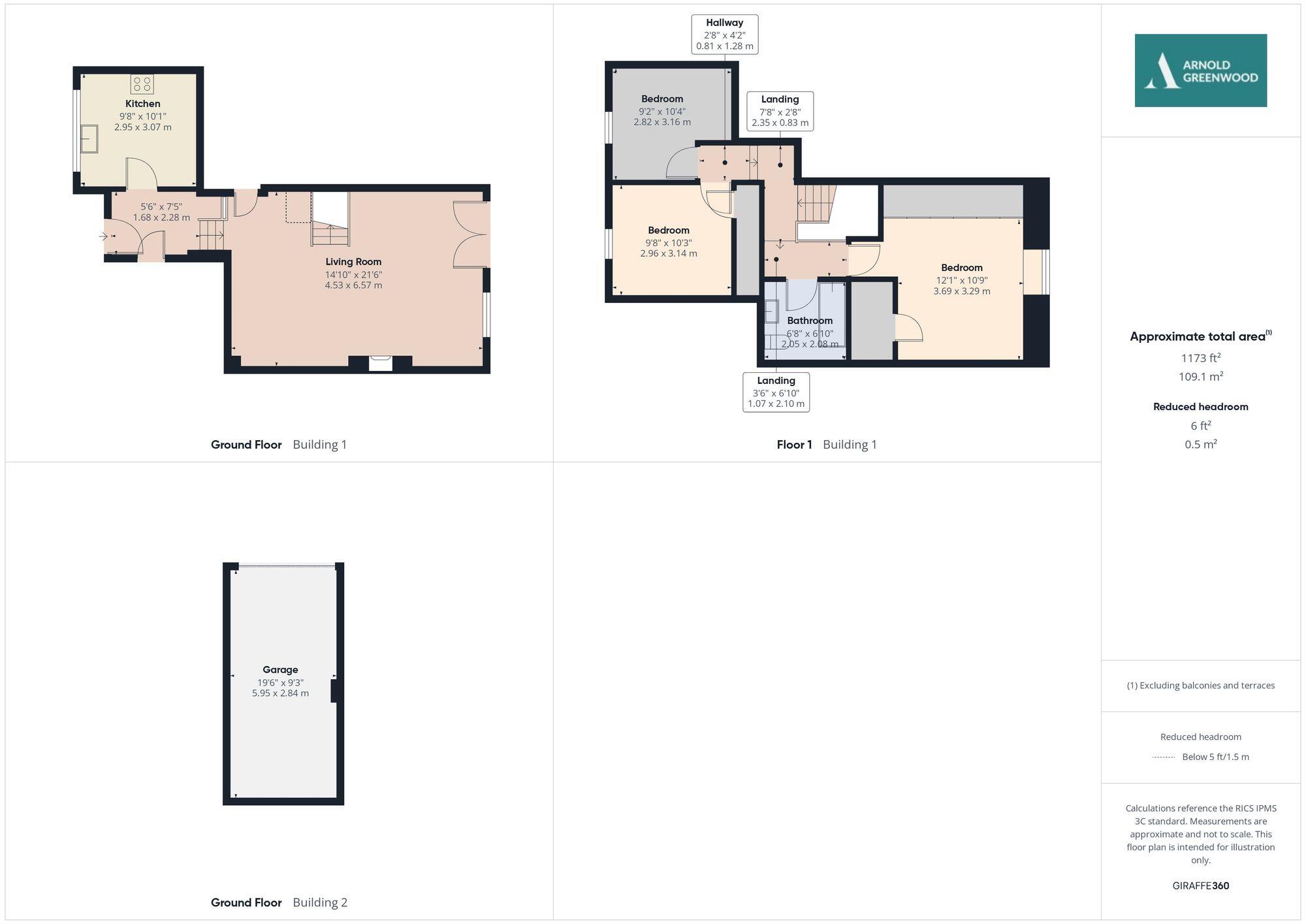 Helsington Laithes, Helsington, LA9 floorplan