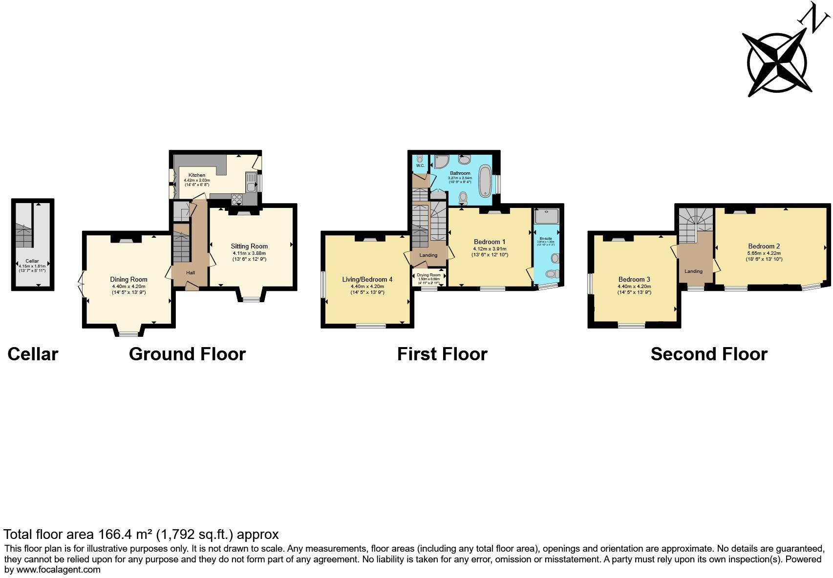 East View, Kendal, LA9 floorplan